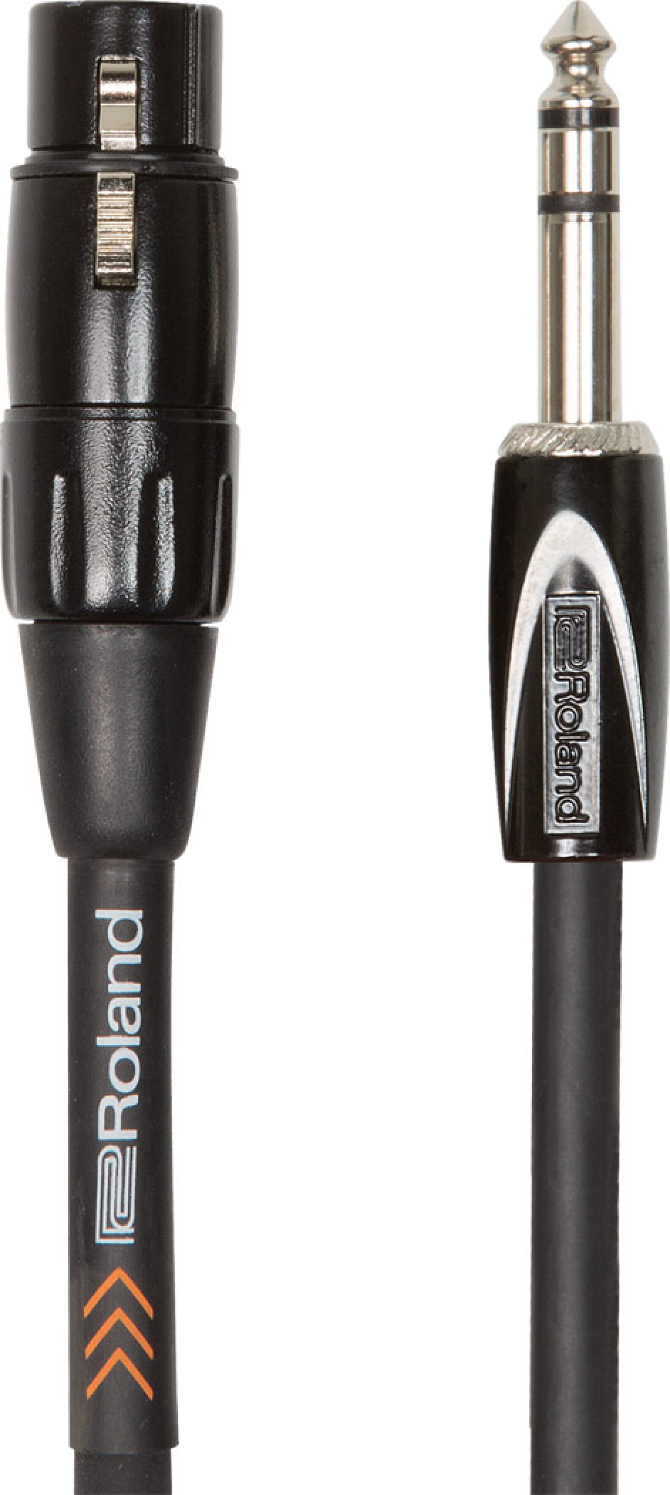 Photo of Roland RCC-15-TRXF Black Series XLR Female to 1/4-inch TRS Male Interconnect Cable - 15 foot