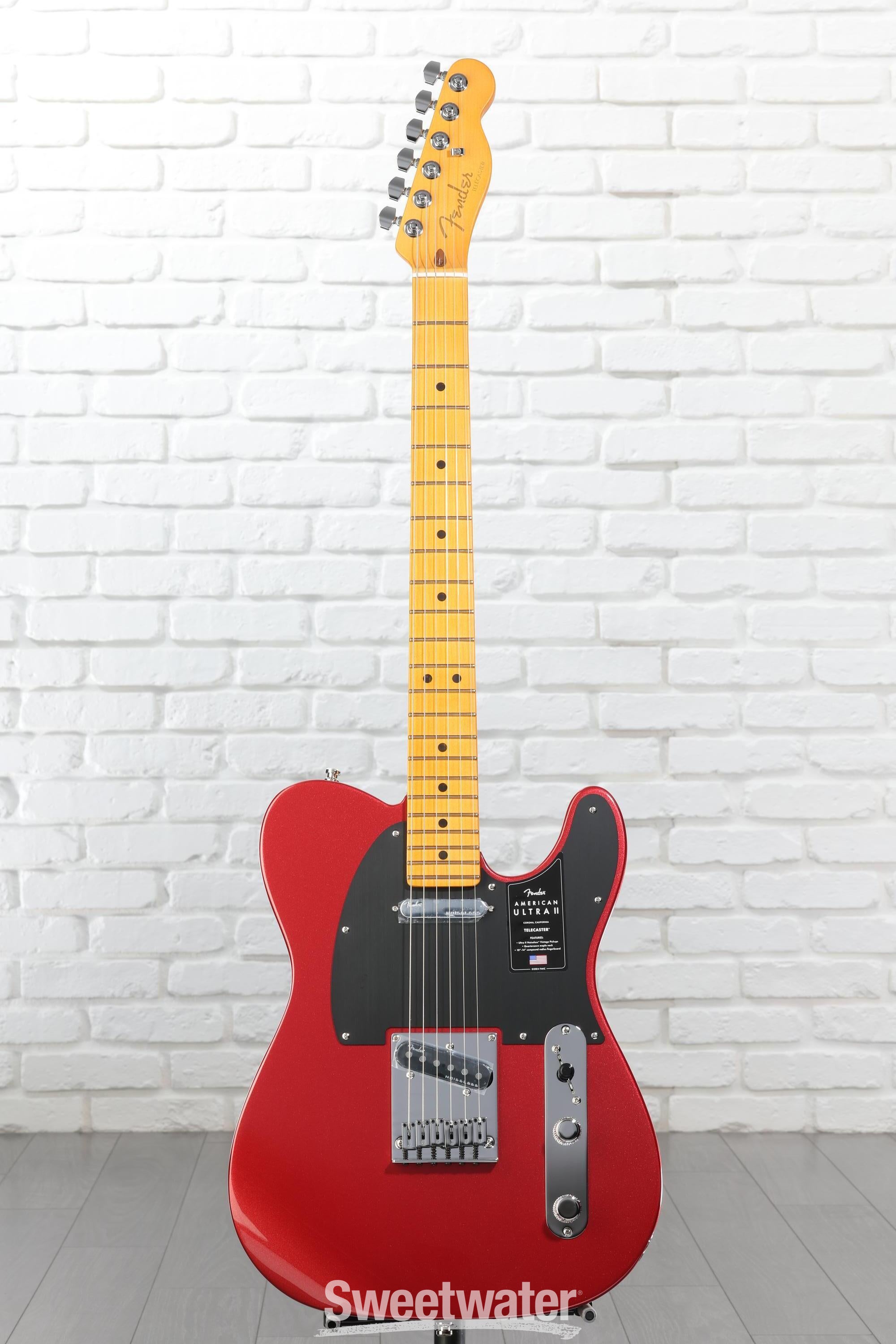 Fender American Ultra II Telecaster Electric Guitar - Sinister Red