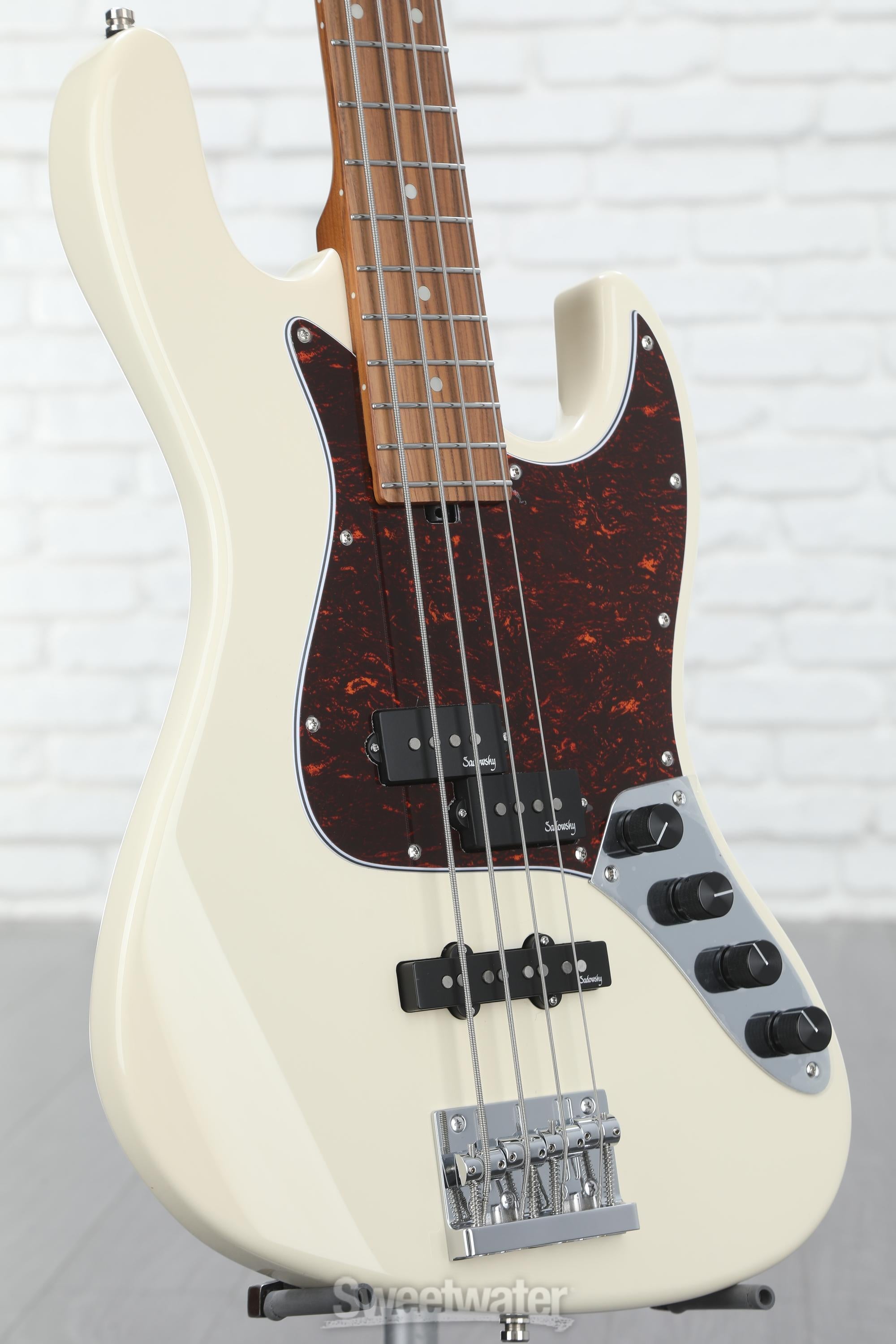 ベース Sadowsky Metro Express ME21 VJ4 Sadowsky MetroExpress 21-Fret Vintage J/J Bass V2 4-String (MN