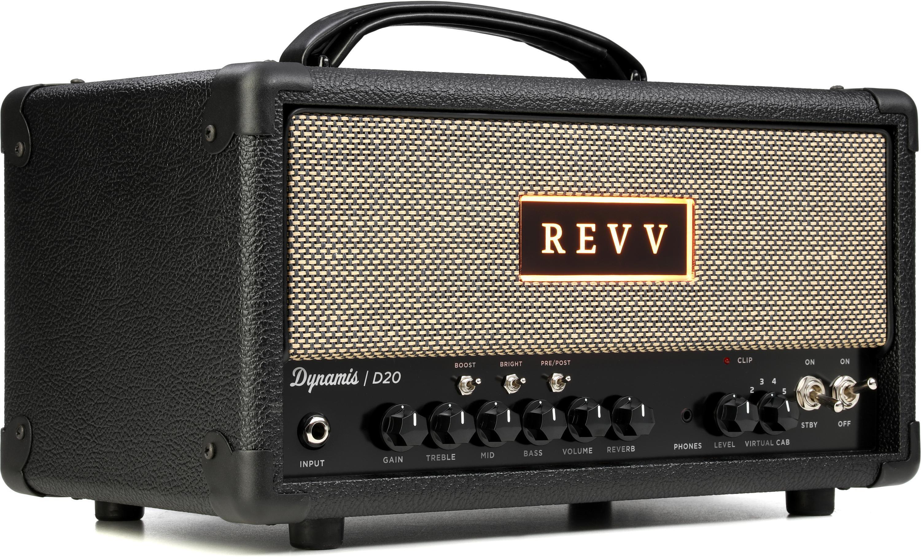 ミュージック ftDVD Revv D20 Dynamis MK2 20-watt Tube Amp Head with 1x12