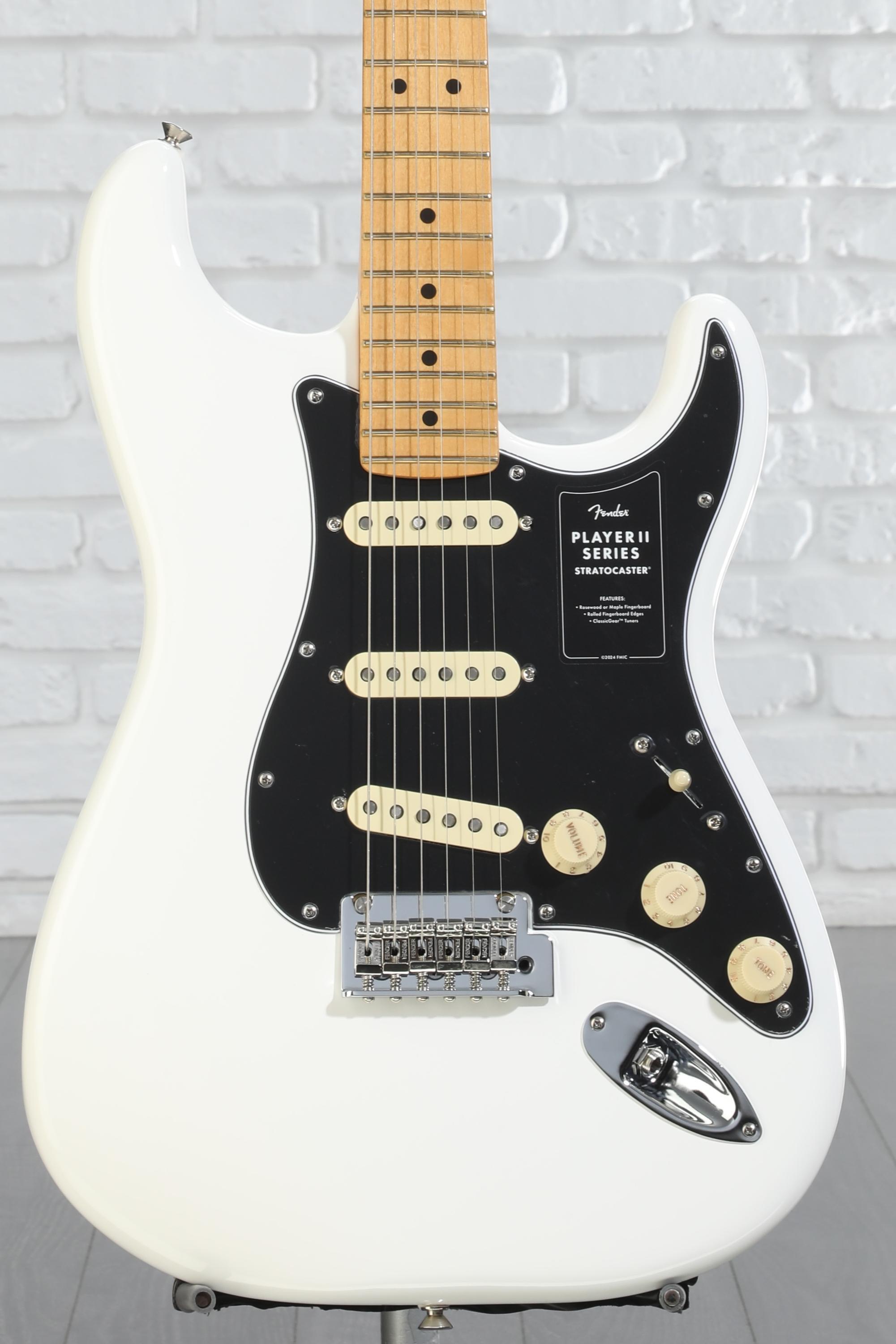 Fender Player II Stratocaster Electric Guitar - Polar White Fender Player II Stratocaster Electric Guitar - Polar White