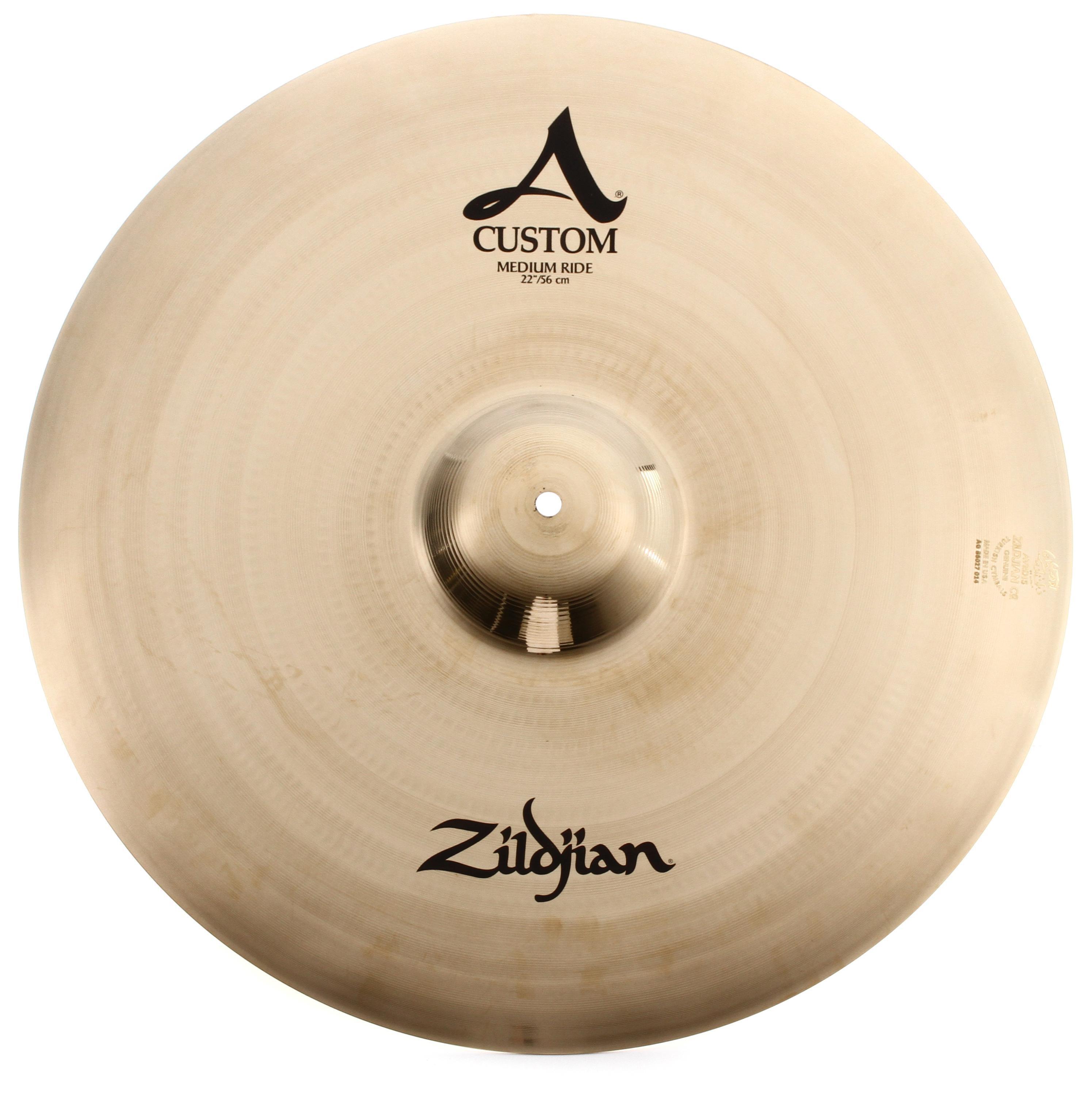 Zildjian 22 inch A Custom Medium Ride Cymbal | Sweetwater