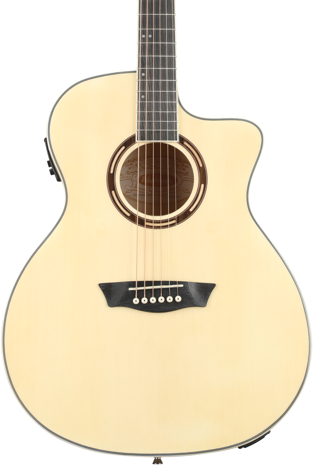 Washburn Apprentice AG40CE Acoustic-Electric Guitar - Natural