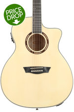 Photo of Washburn Apprentice AG40CE Acoustic-Electric Guitar - Natural