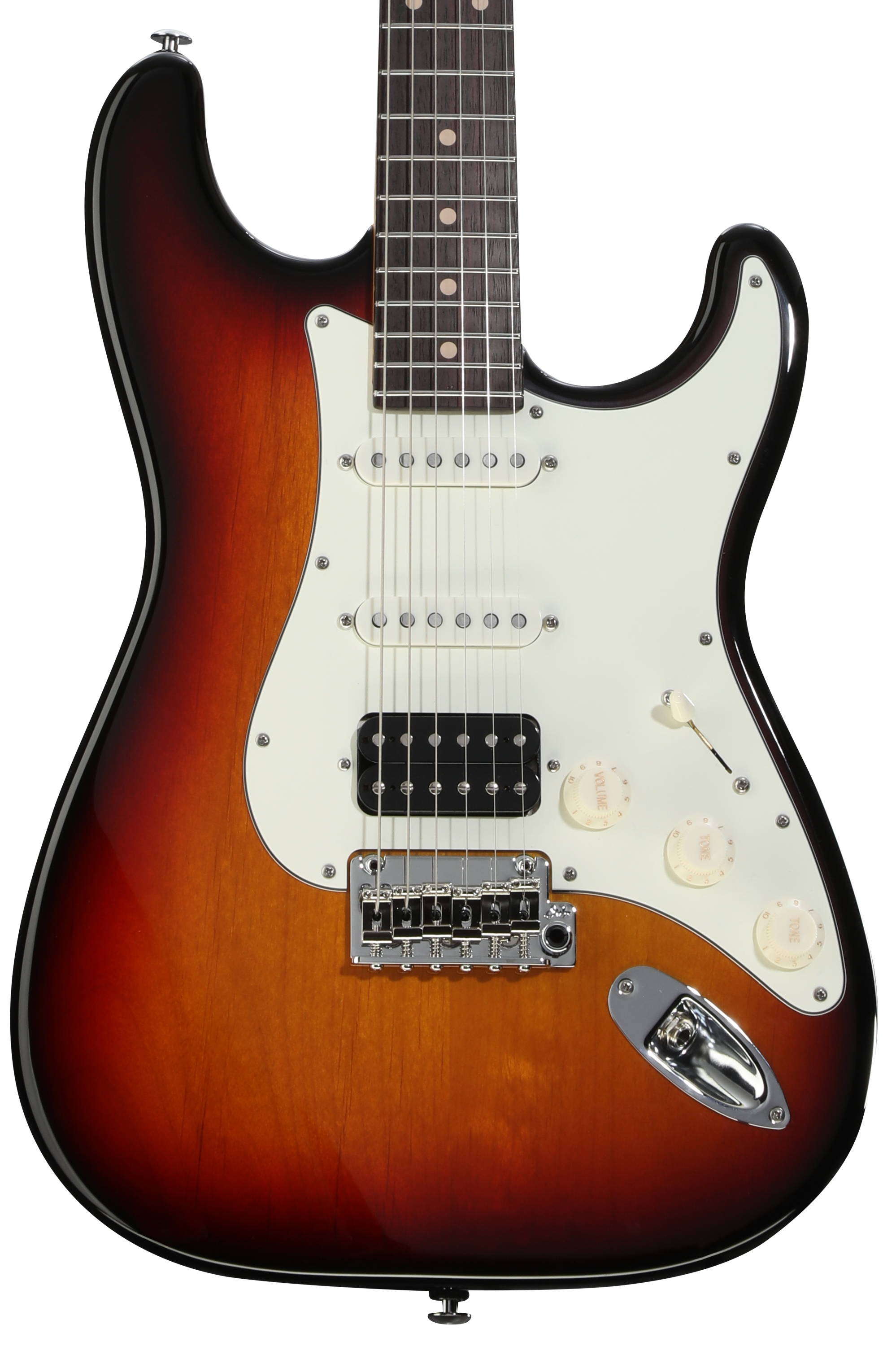 Suhr Classic S Electric Guitar - 3-tone Burst, HSS | Sweetwater