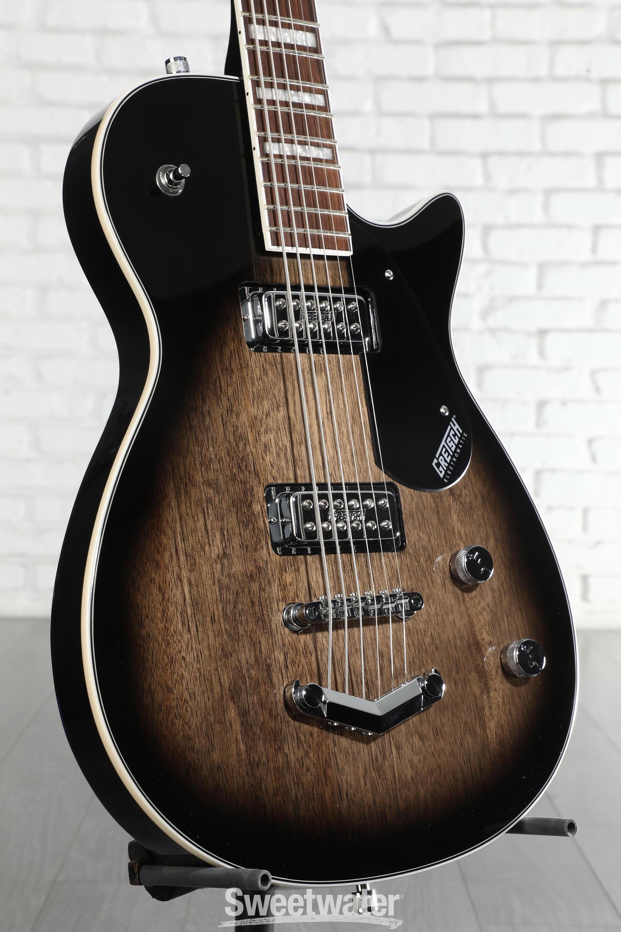 Photo of Gretsch G5260 Electromatic Jet Baritone Electric Guitar with V-Stoptail - Bristol Fog