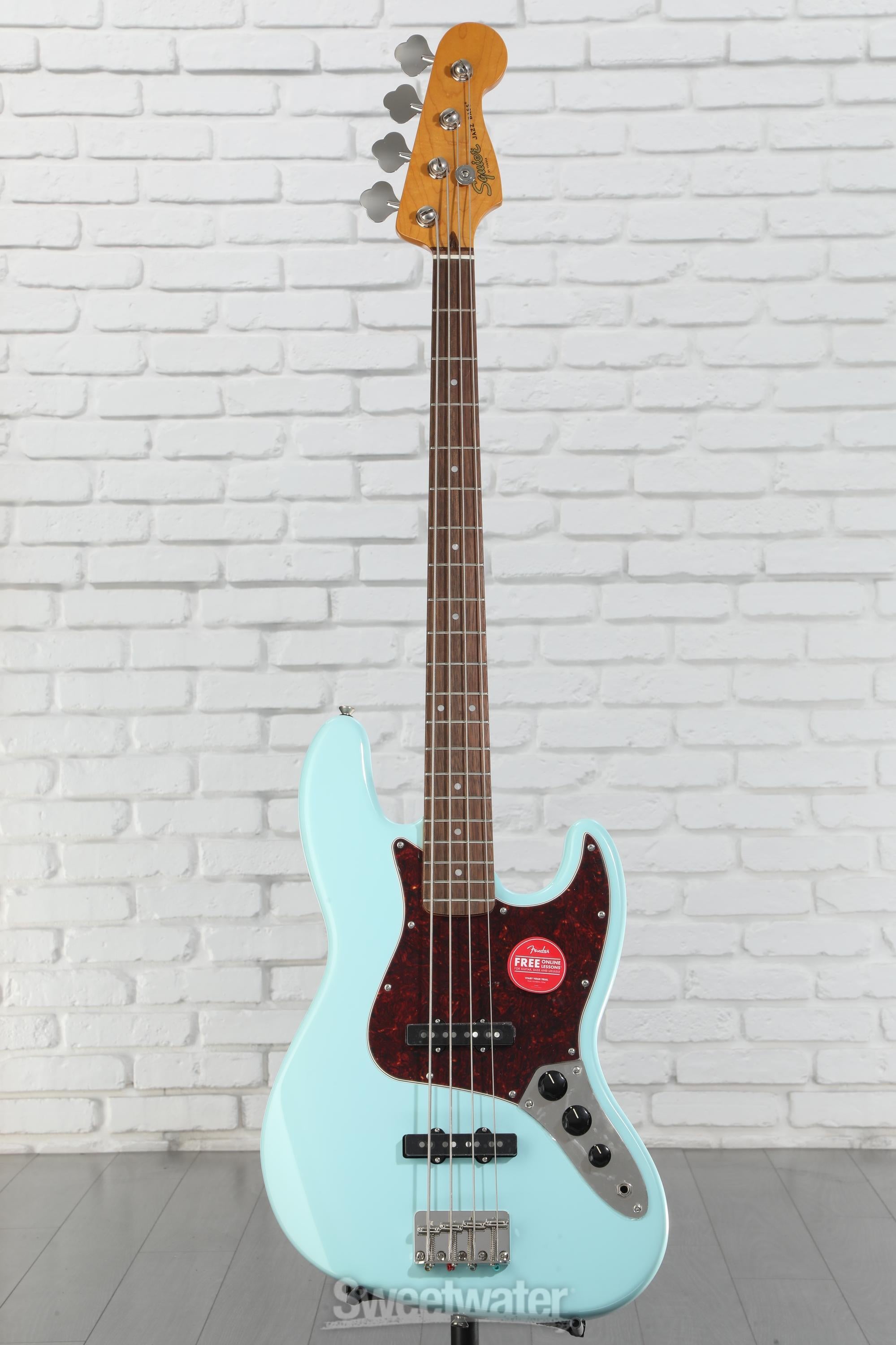 Squier　ClassicVibe　60s　 jazzbass Squier - Jazz Bass '60s Classic Vibe - Daphne Blue | Mass