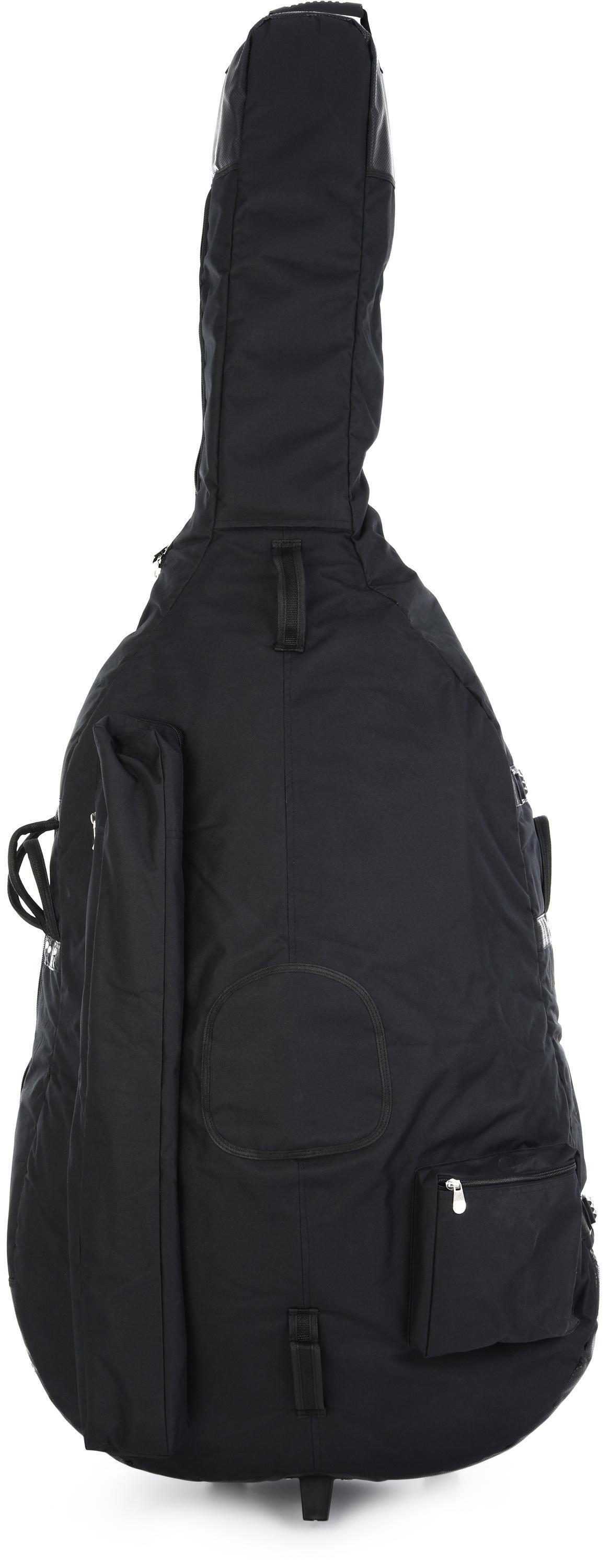 Howard Core CC487W Padded Double Bass Bag with Wheels 3/4 Size Sweetwater