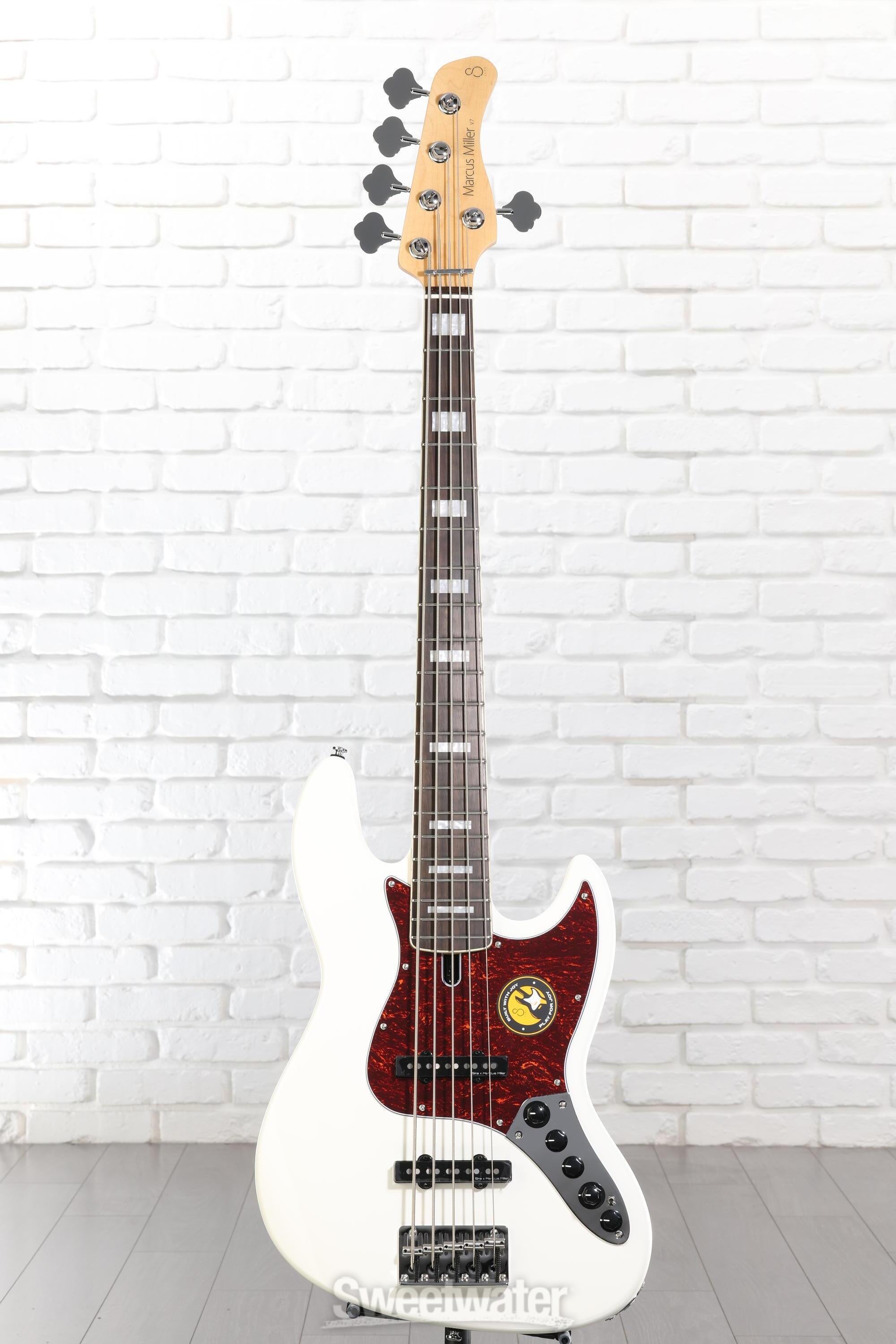Sire Marcus Miller V7 Alder 5-string Bass Guitar - Antique White