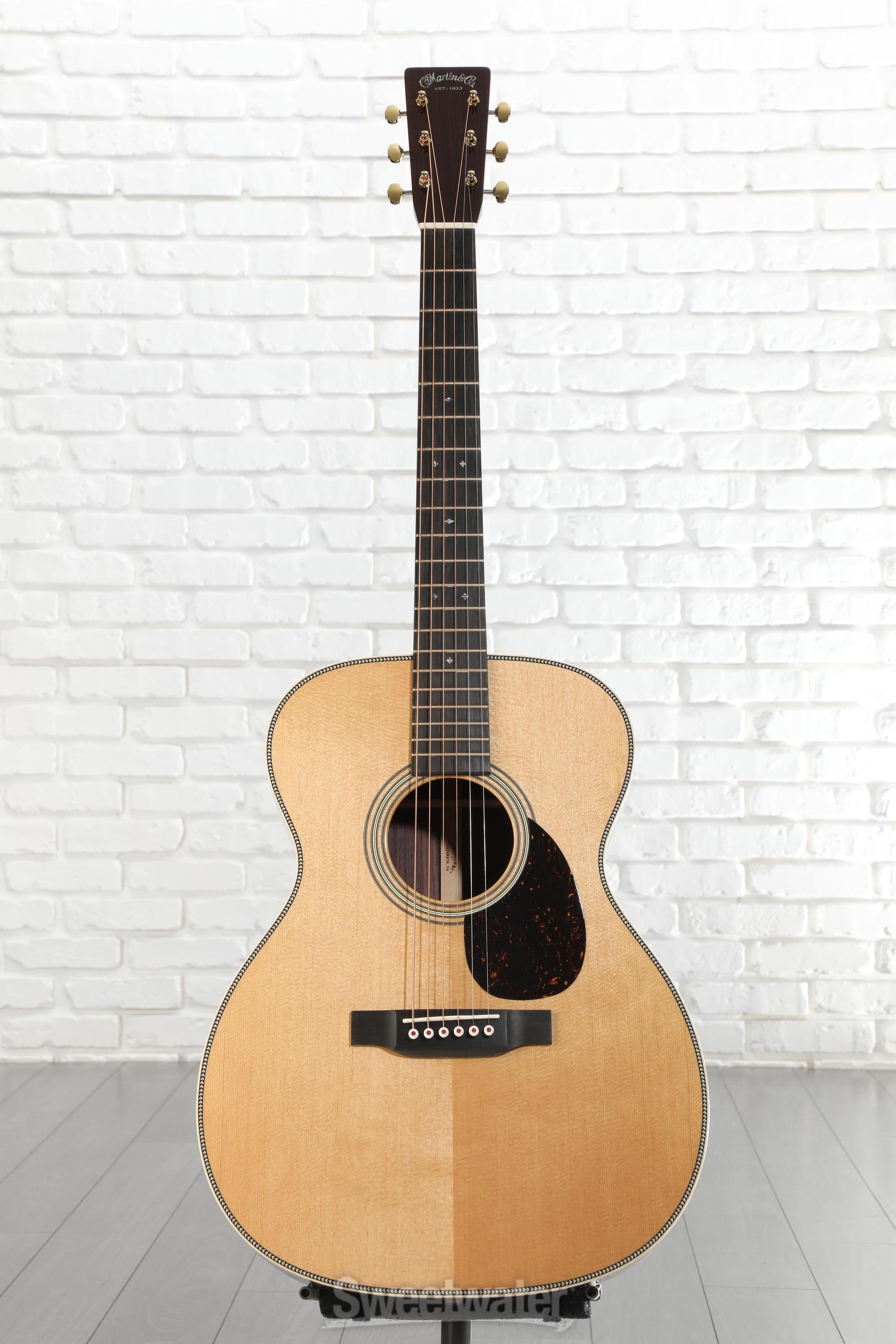 Martin OM-28 Modern Deluxe Acoustic Guitar - Natural | Sweetwater