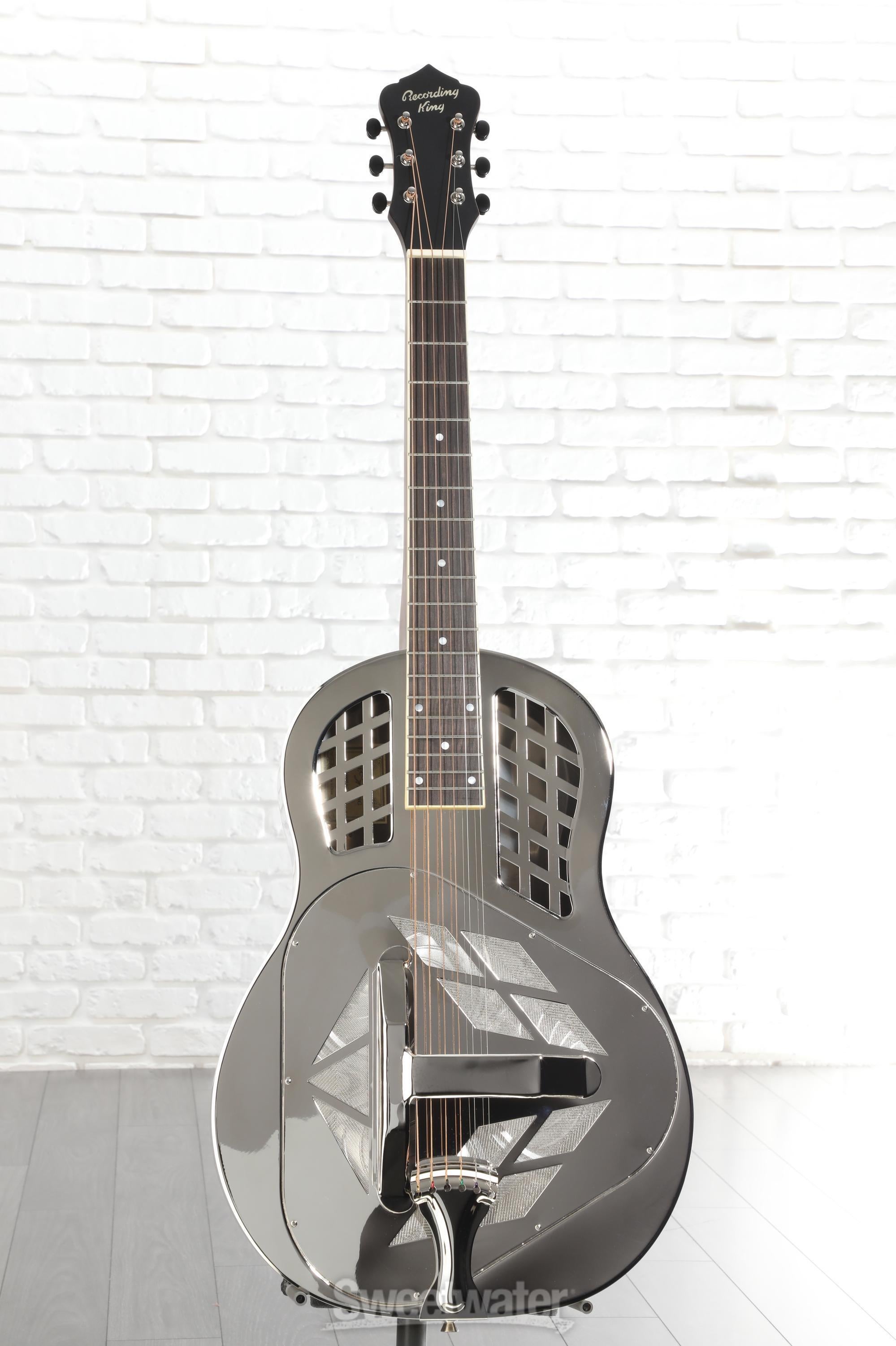 Recording King Tricone Resonator Guitar - Squareneck | Sweetwater