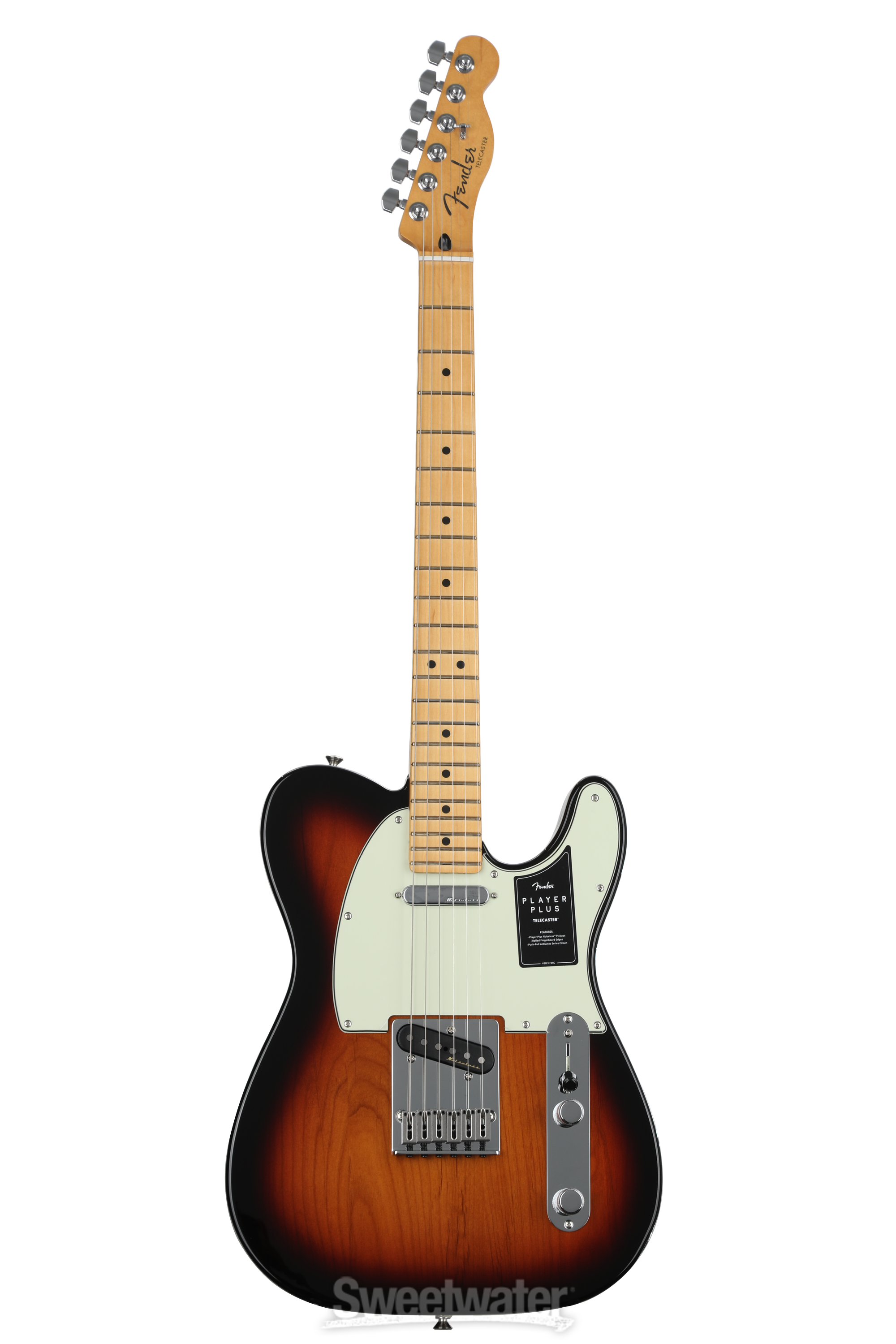 Fender Player Plus Telecaster - 3-tone Sunburst with Maple 