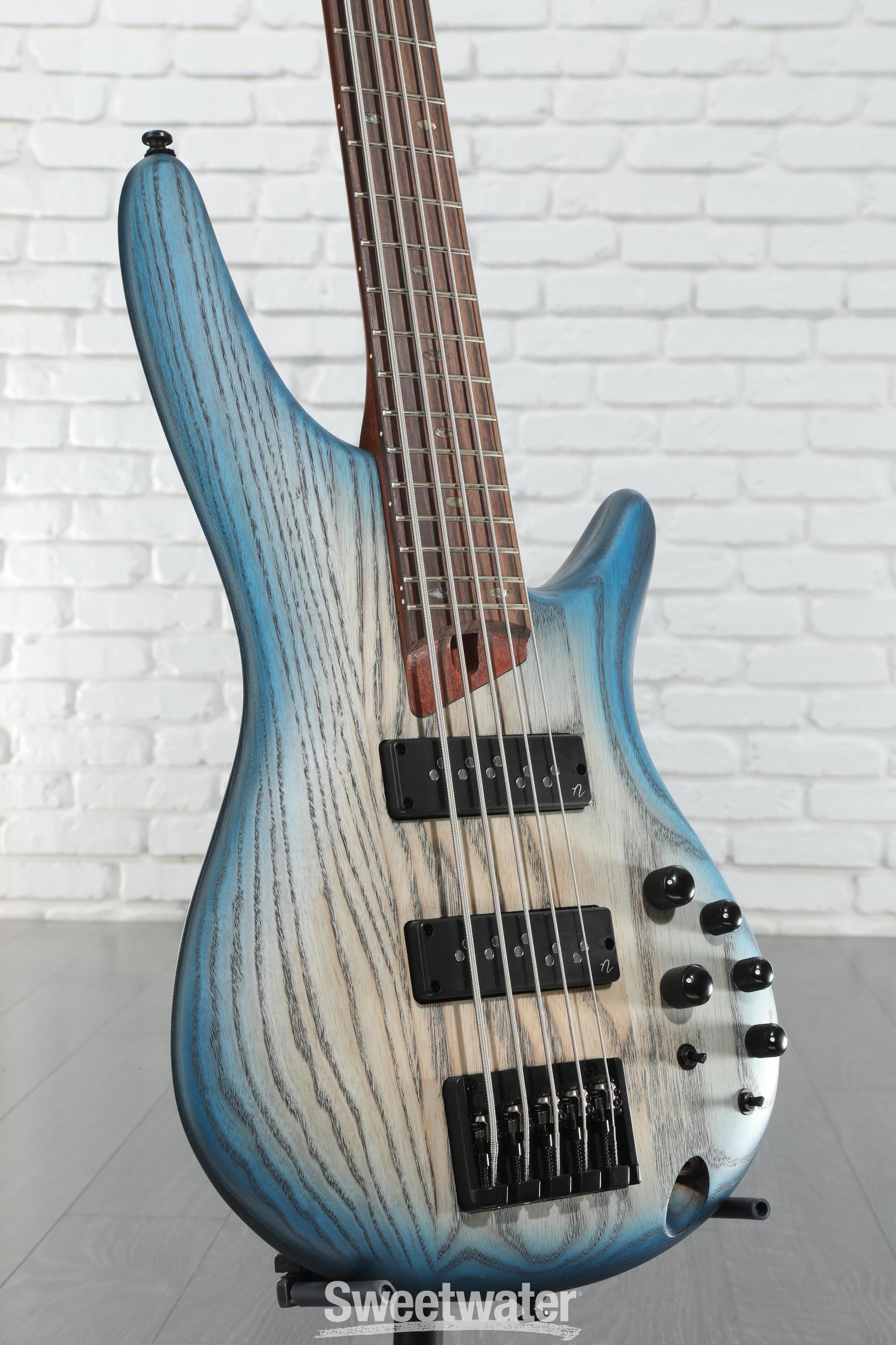 Ibanez Standard SR605E Bass Guitar - Cosmic Blue Starburst