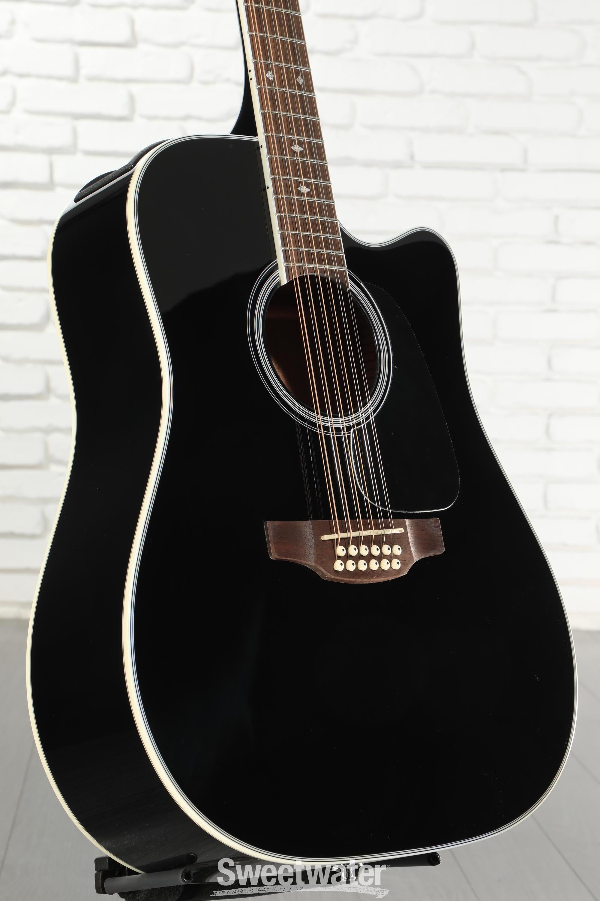 Photo of Takamine GD-38CE 12-string Acoustic-electric Guitar - Black