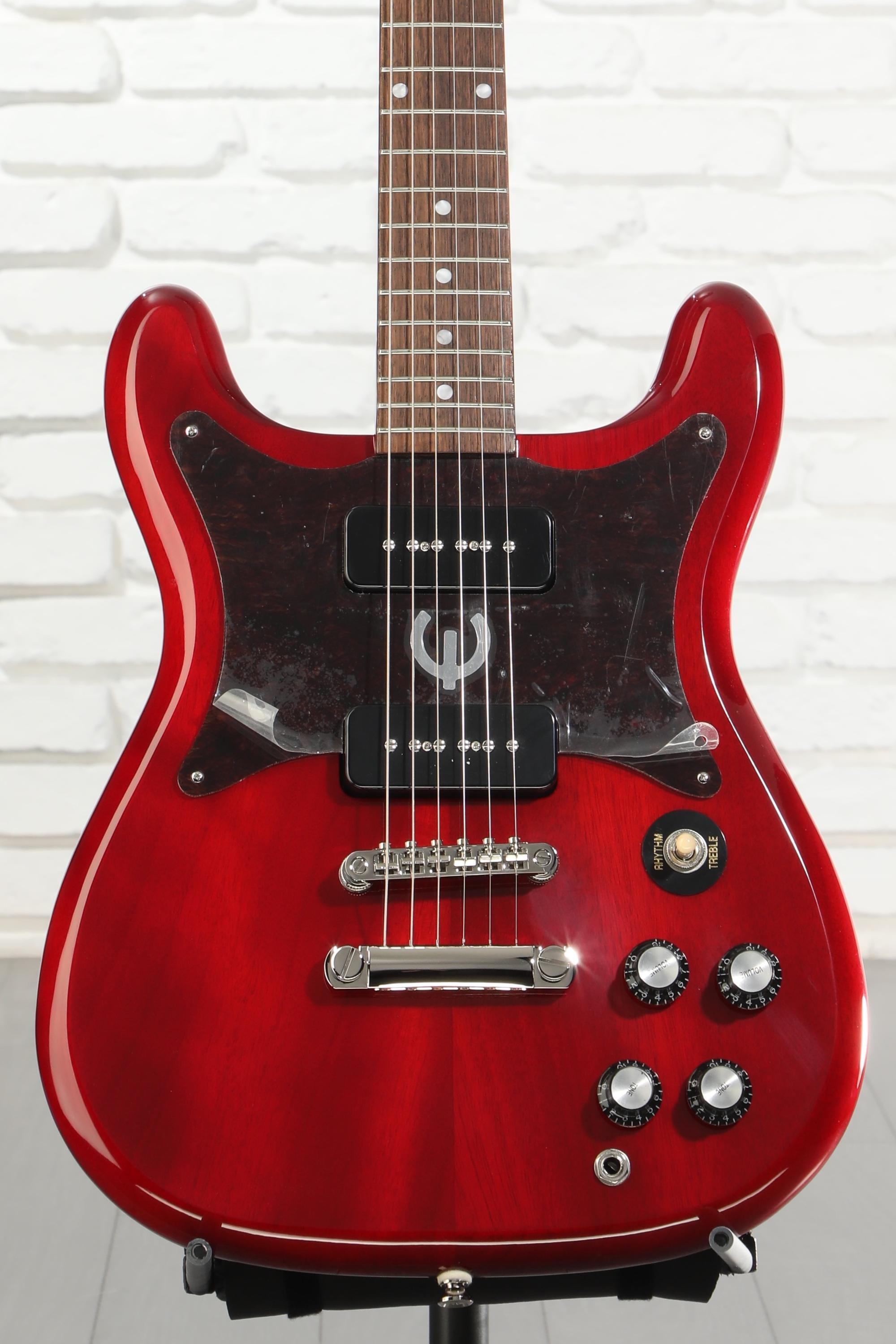 ギター Epiphone Wilshire P-90 Epiphone Wilshire P-90s Electric Guitar - Cherry | Sweetwater