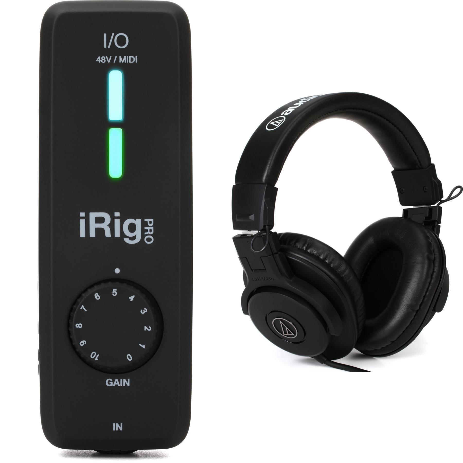 iRig Stream Stereo Audio Interface with Headphones