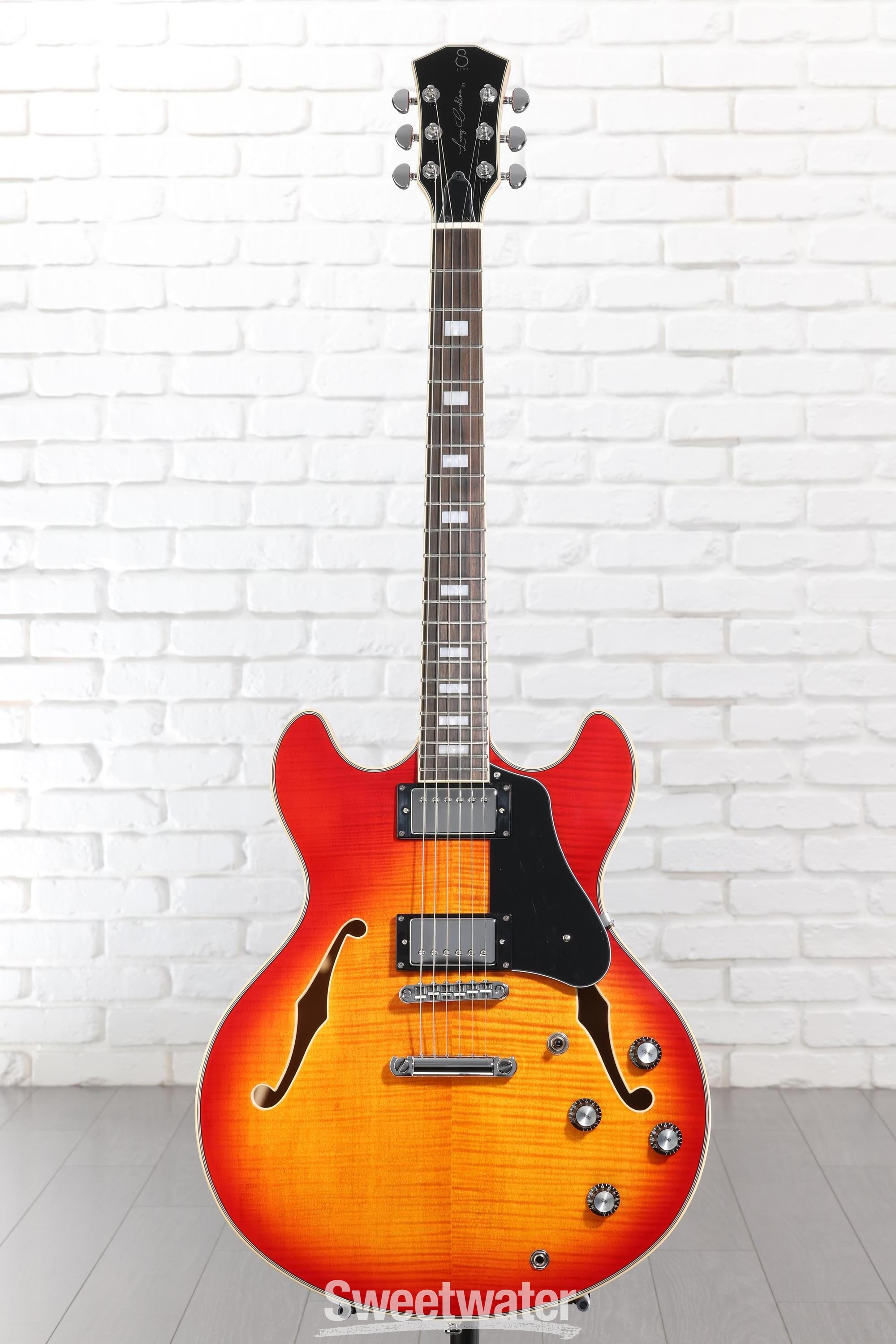 Sire Larry Carlton H7 Semi-hollow Electric Guitar - Cherry