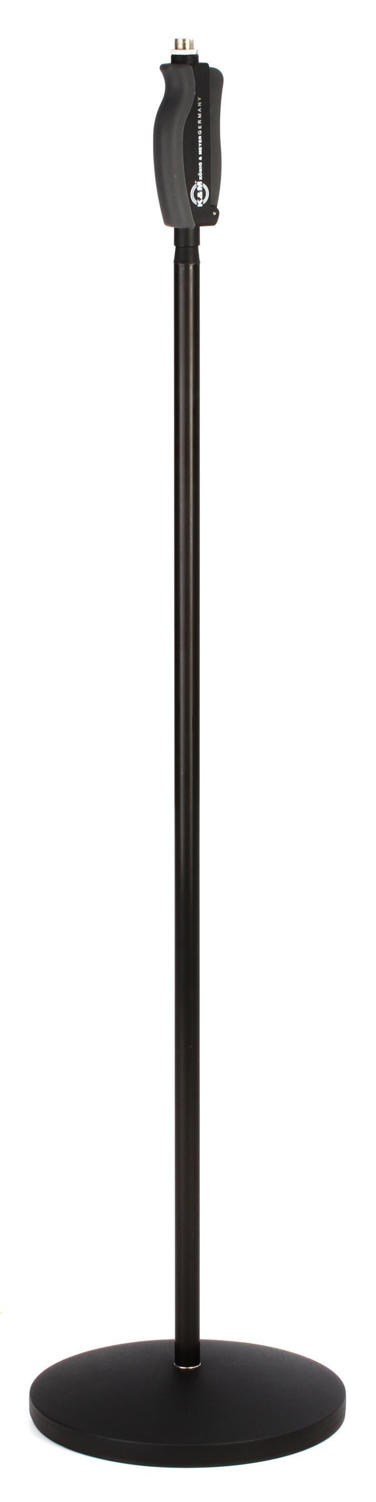 K&M 26085 One-hand Microphone Stand | Sweetwater