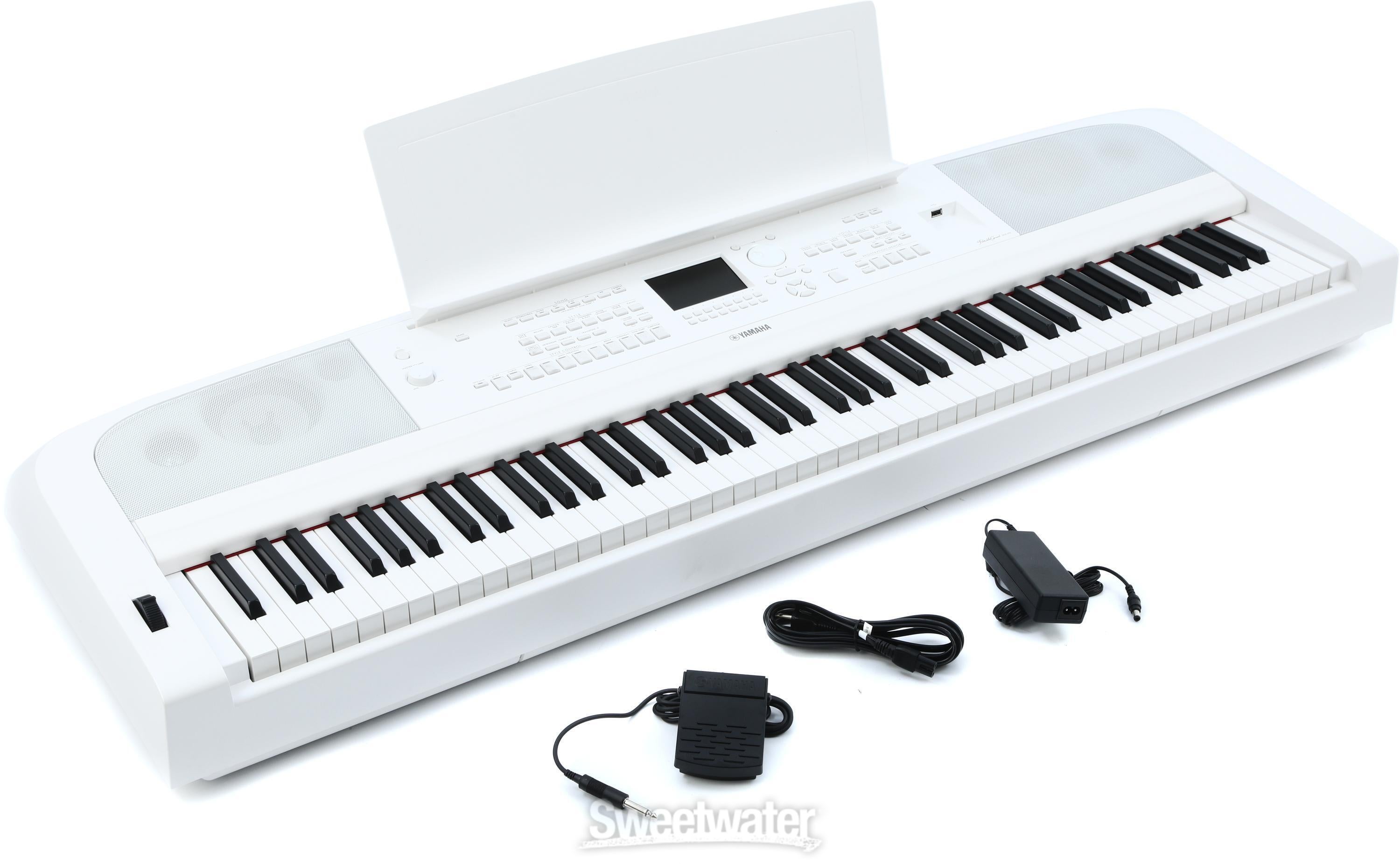 White 88 deals key keyboard