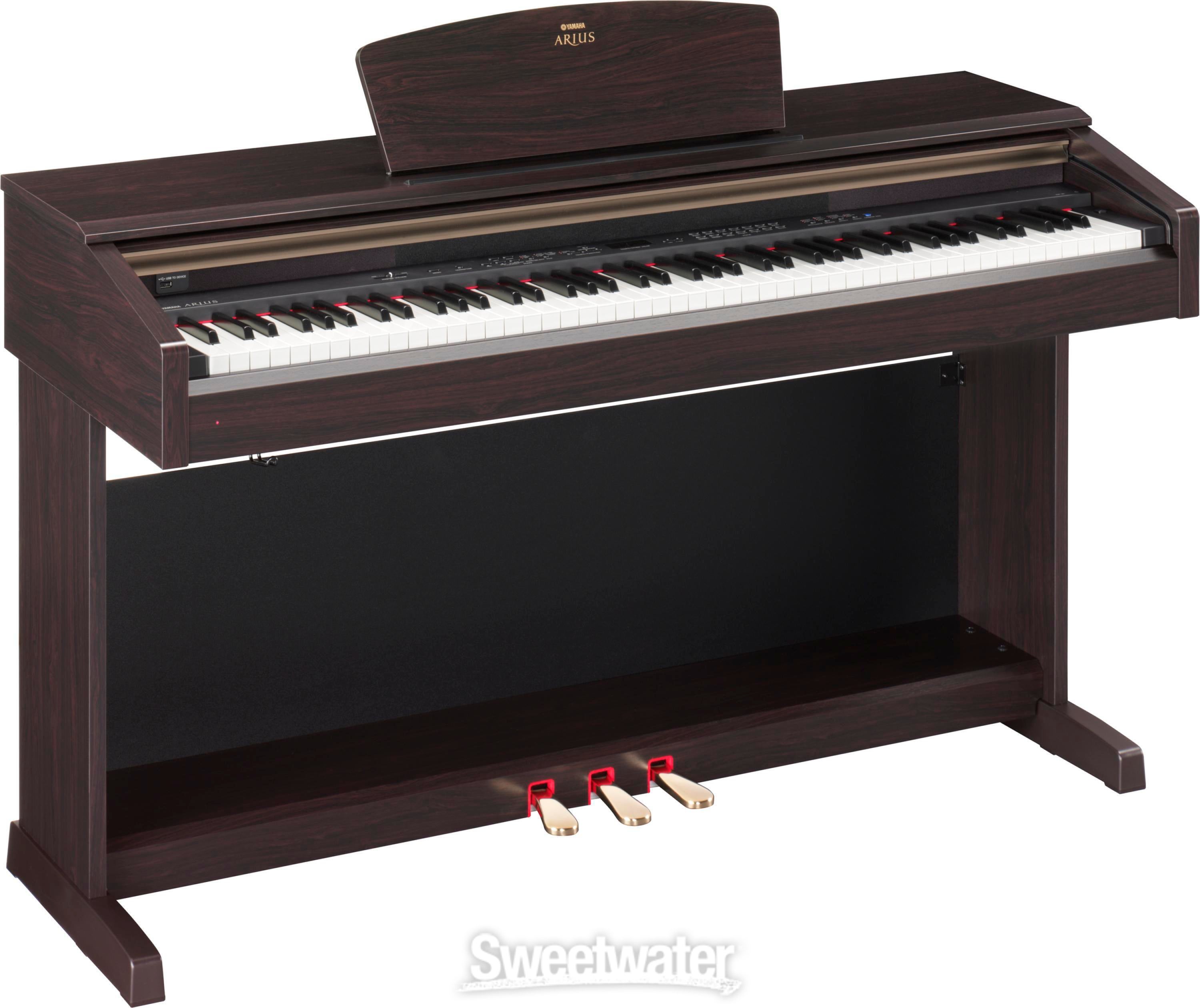 [米国] YAMAHA Arius YDP-181 (送料込み・出品者負担) Yamaha Arius YDP-181 Digital Home Piano with Bench - Rosewood
