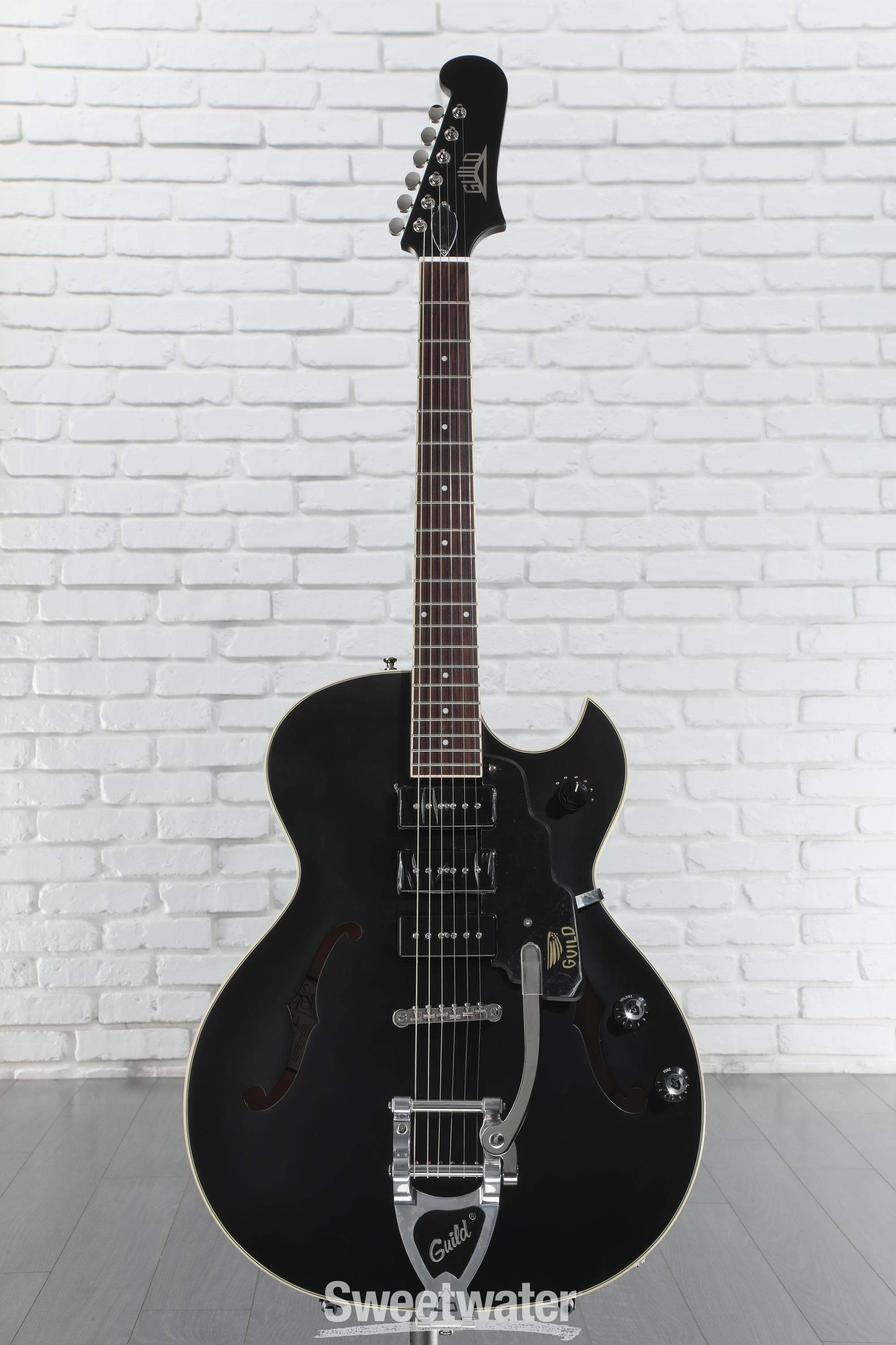 Guild Starfire I Jet 90 Electric Guitar - Satin Black