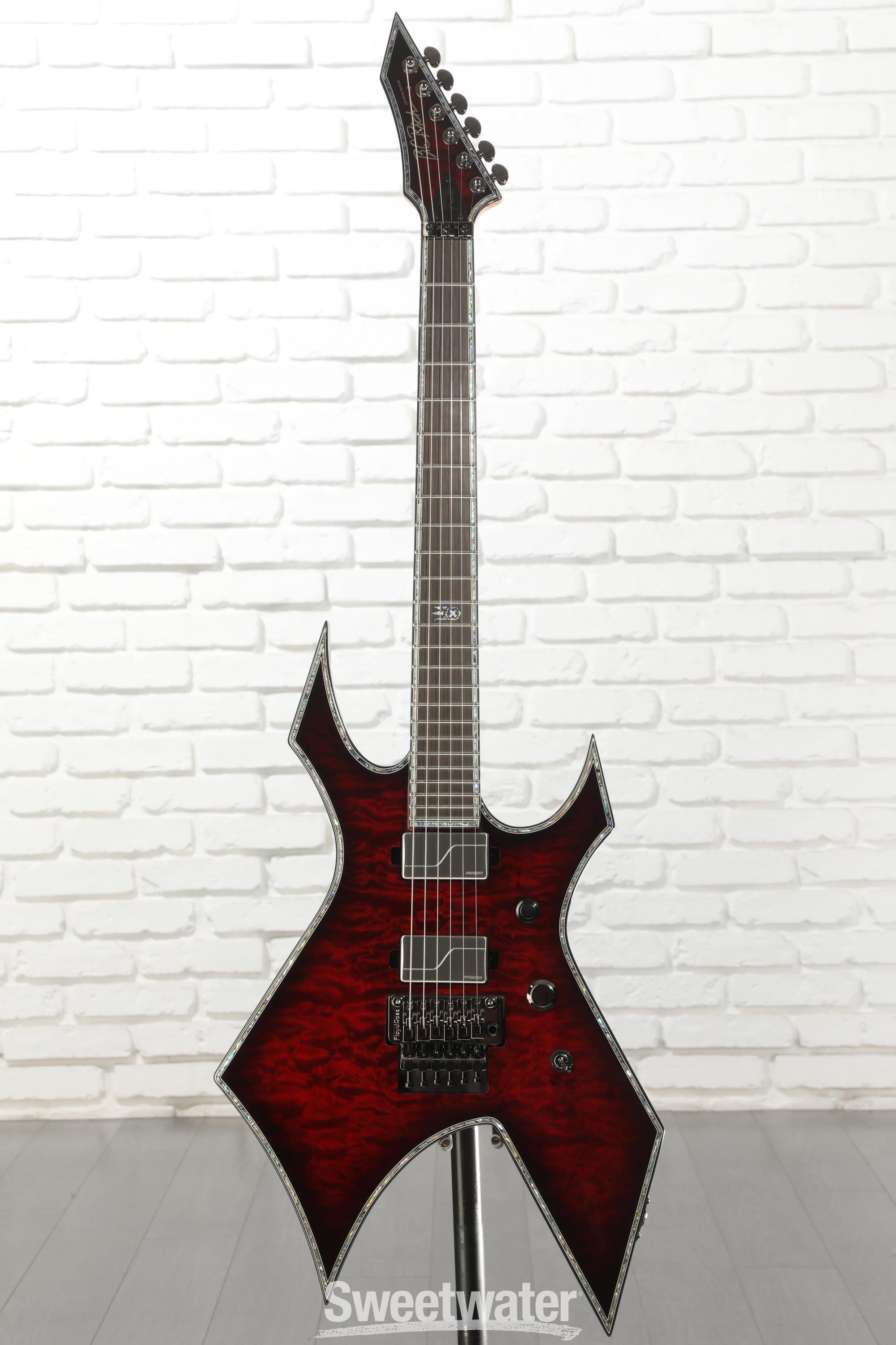 B.C. Rich Warlock Extreme Exotic with Floyd Rose Electric Guitar