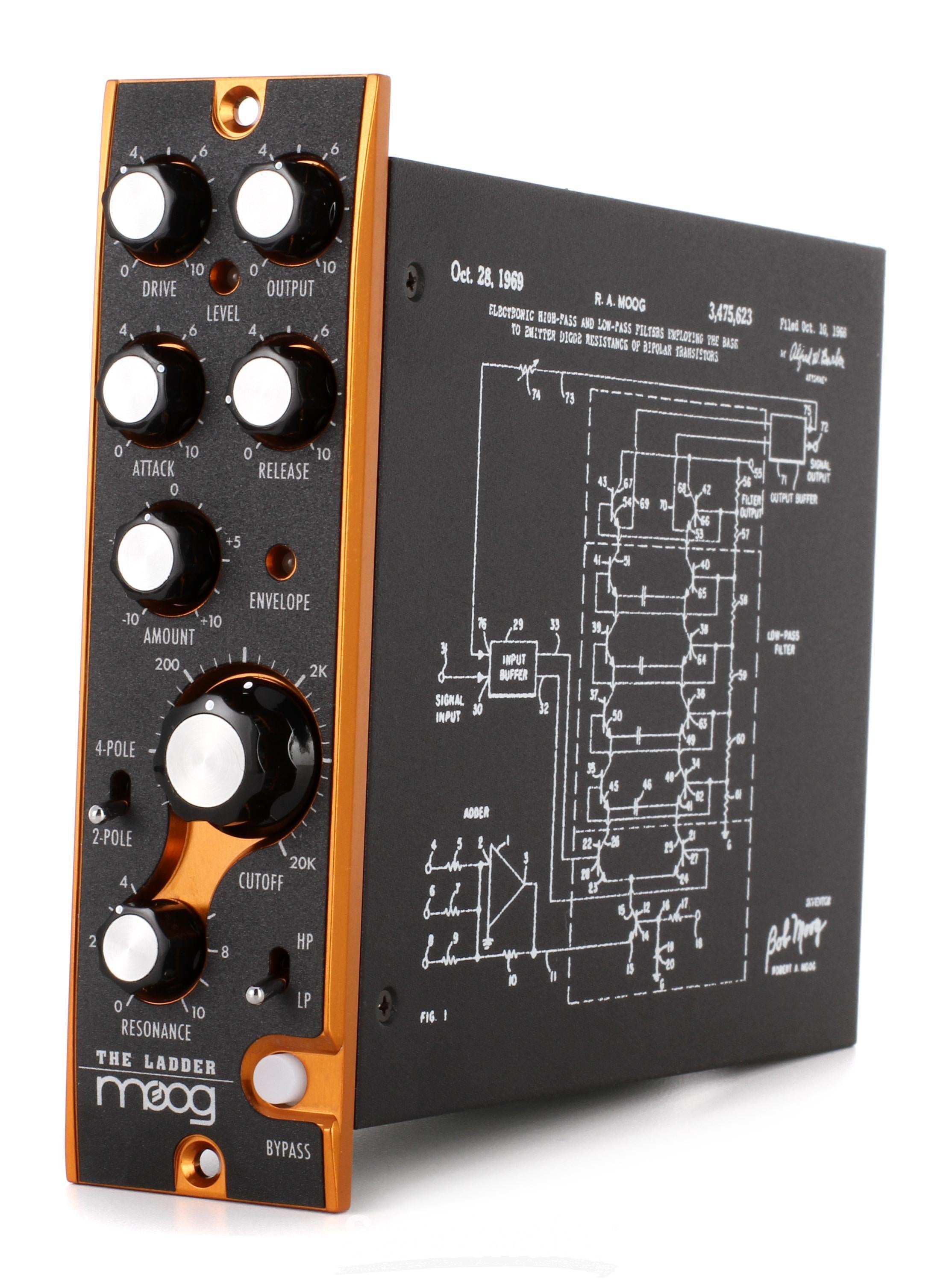 配信機器・PA機器・レコーディング機器 Moog 500 series ladder filter API 500 Moog The Ladder | Sweetwater