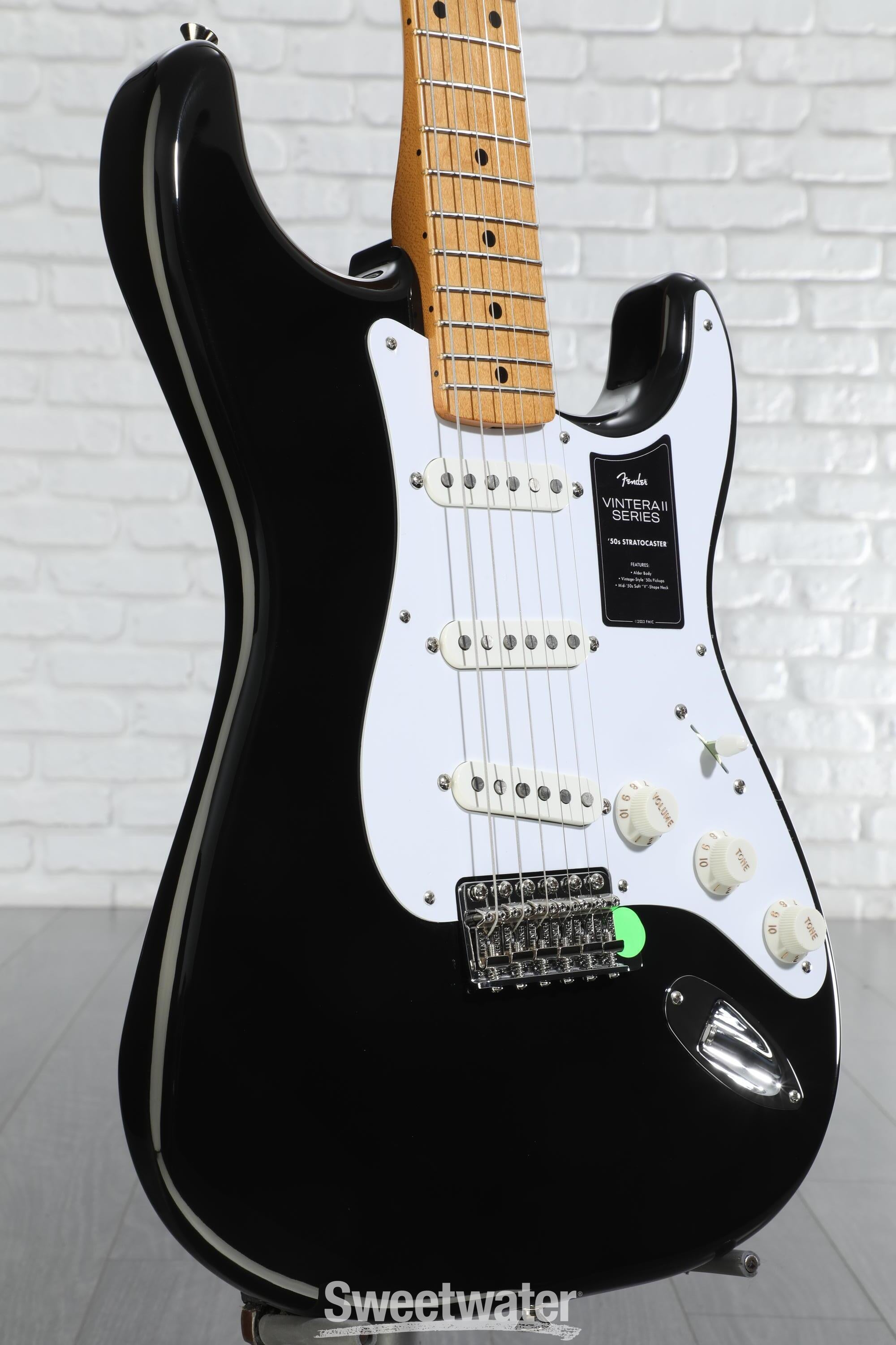 Fender Vintera II '50s Stratocaster Electric Guitar - Black