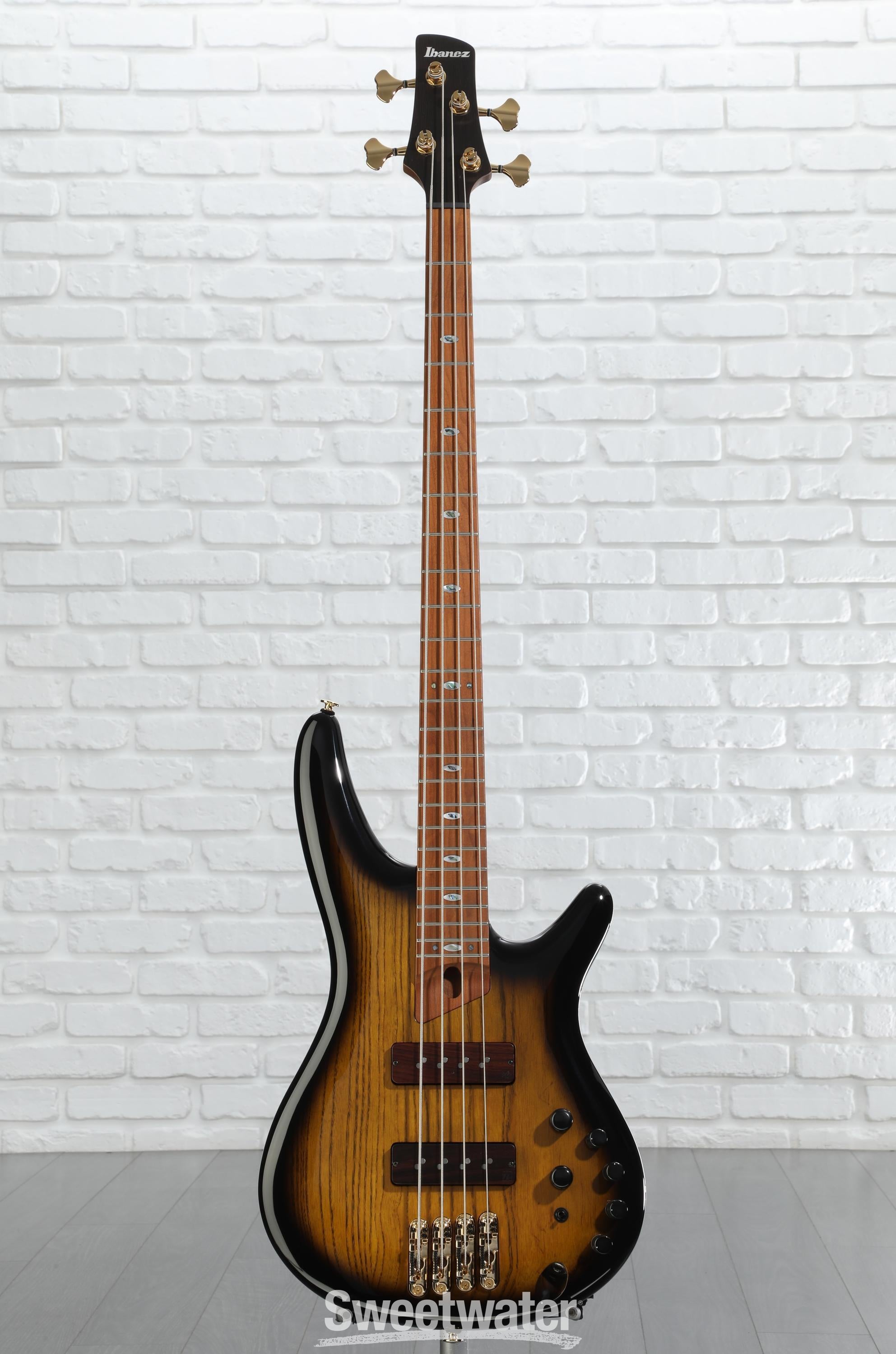 Ibanez エレキベース サンバースト Ibanez Prestige SR4500 Bass Guitar - Desert Sunset Burst | Sweetwater