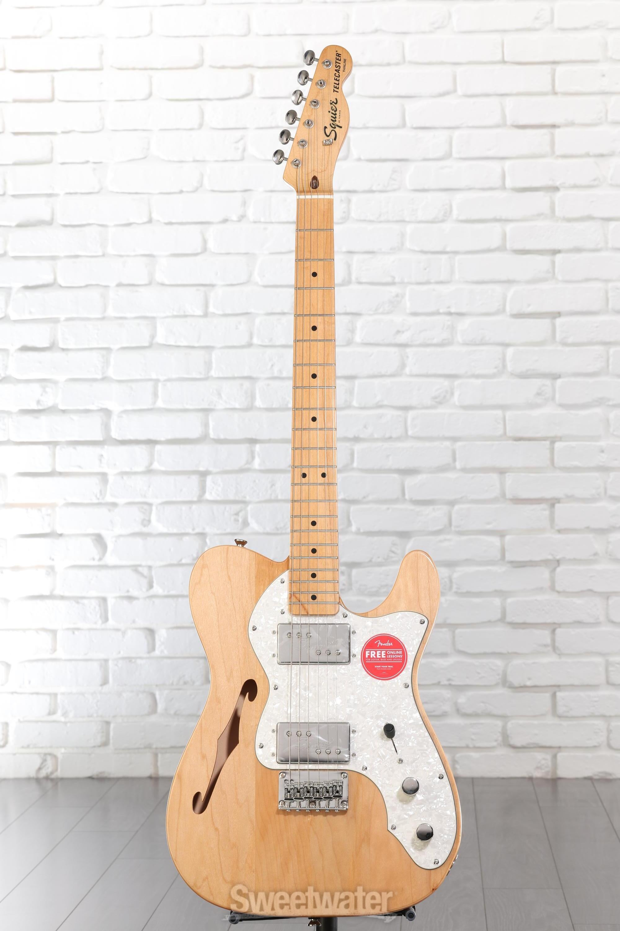 Squier Classic Vibe '70s Telecaster Thinline - Natural | Sweetwater