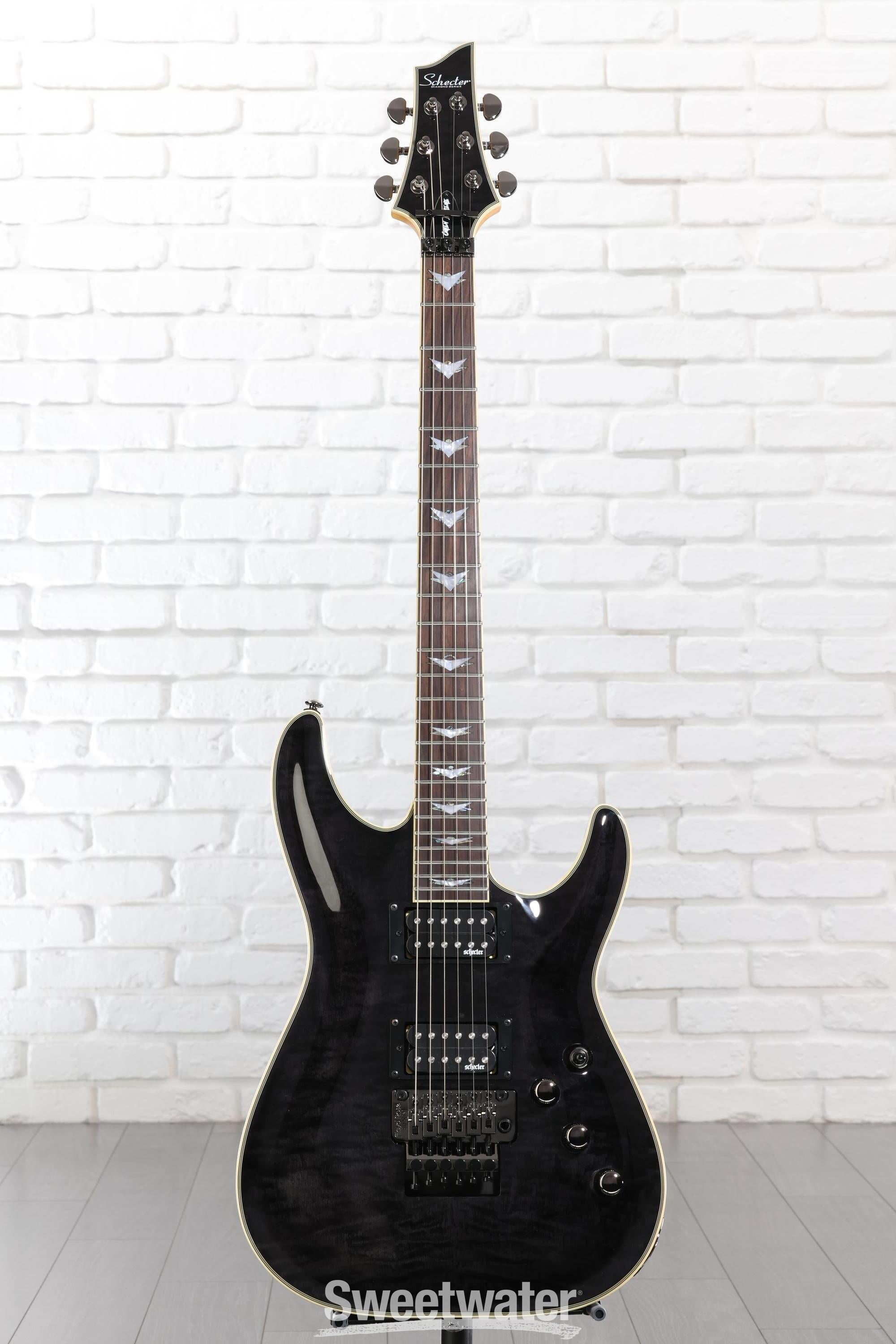 ギター SCHECTER OMEN EXTREME-6 FR Amazon.com: Schecter Omen Extreme-6 FR Electric Guitar - Black