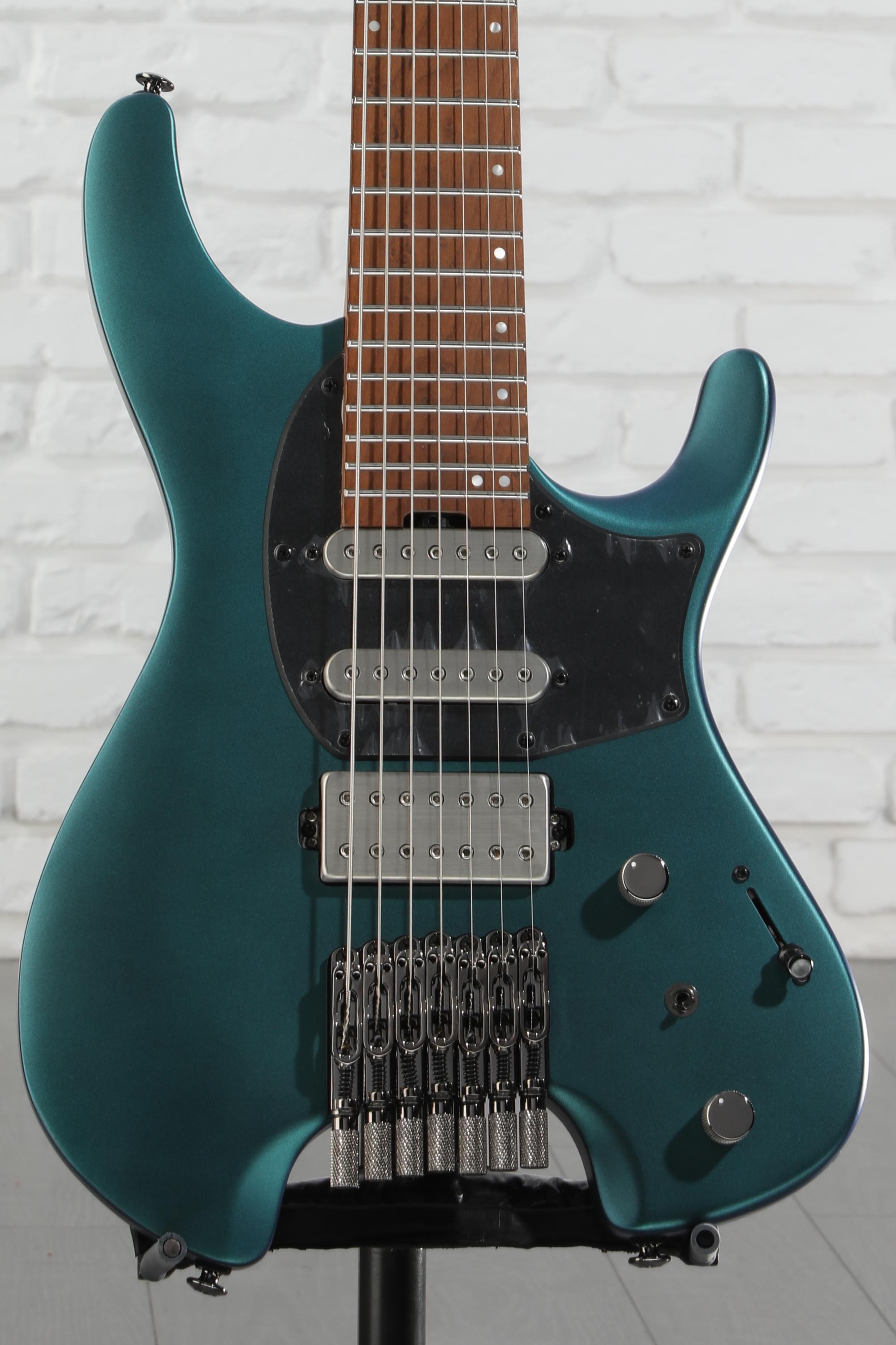 Ibanez Q547 7-string Electric Guitar - Blue Chameleon