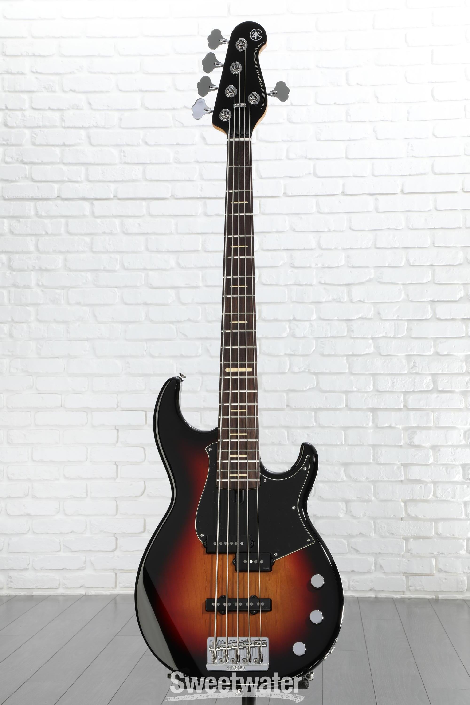 Yamaha BBP35 5-string Bass Guitar - Vintage Sunburst | Sweetwater