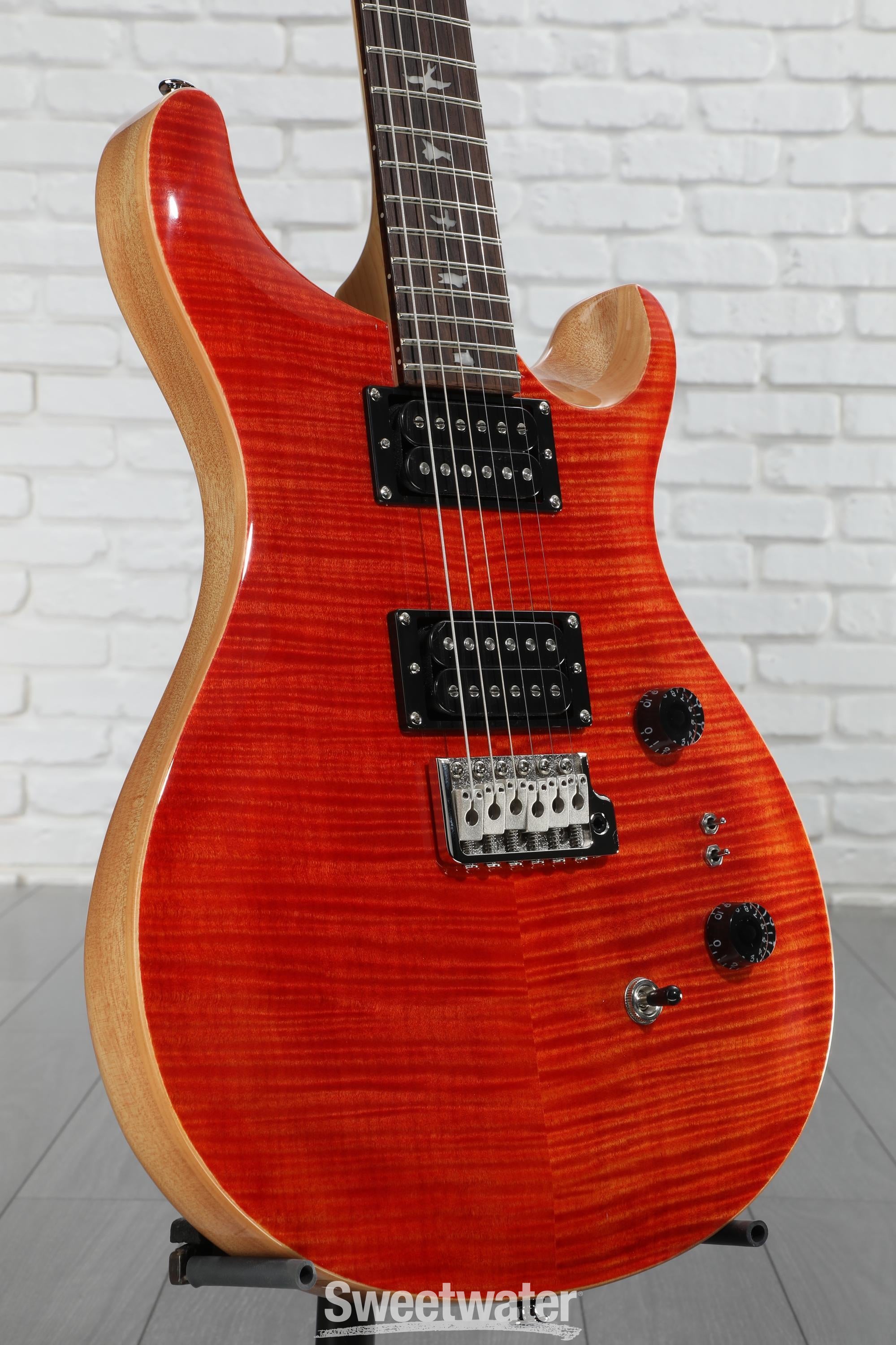 ギター PRS cutom24 SE PRS SE Custom 24 Quilt Electric Guitar - Violet – Alto Music
