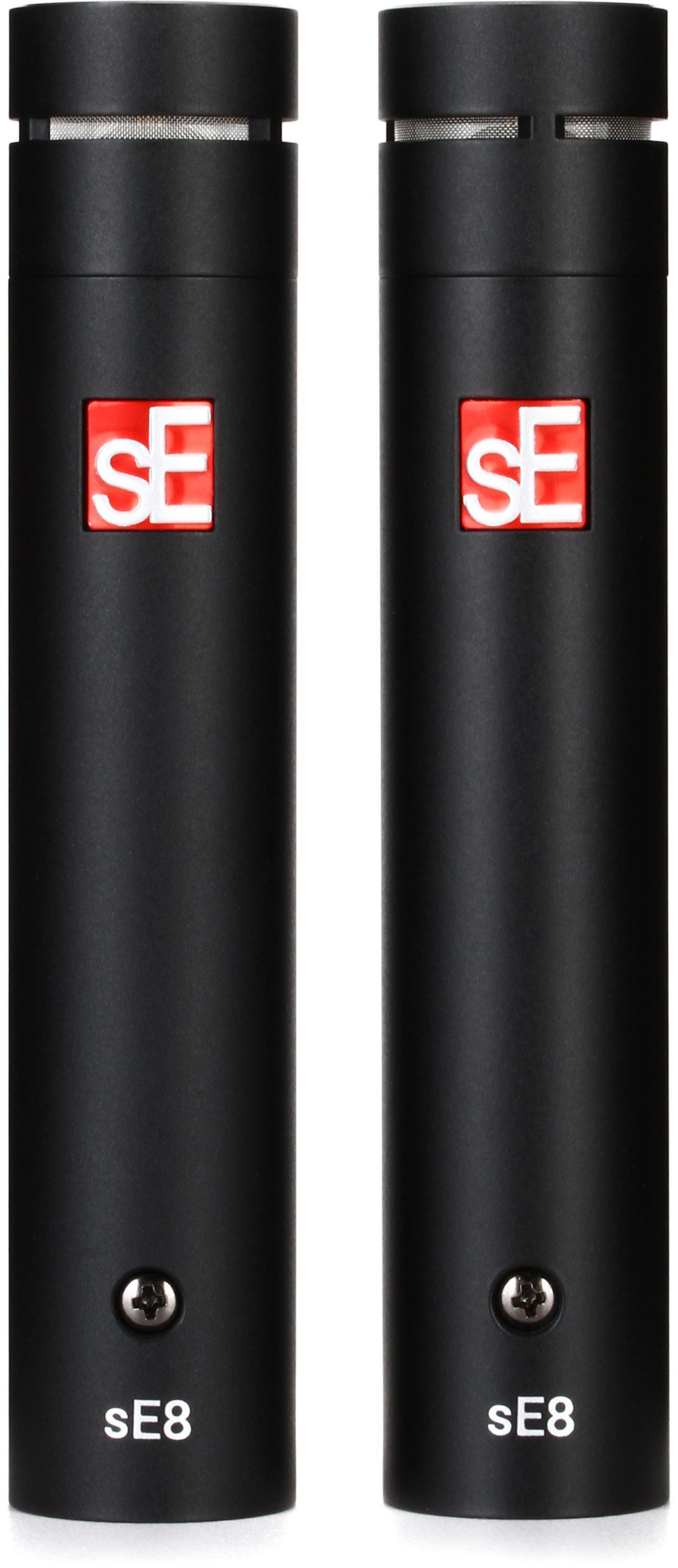 Bundled Item: sE Electronics sE8 Small-diaphragm Condenser Microphone - Stereo Pair