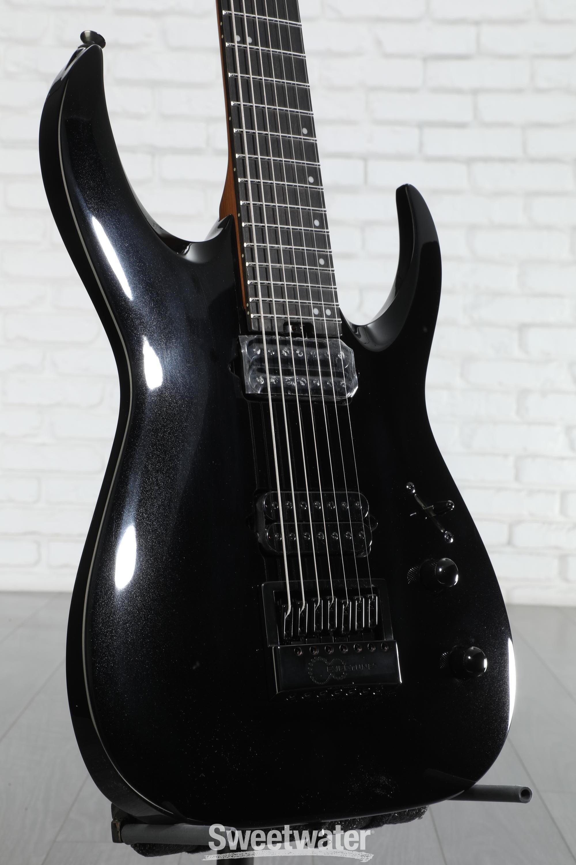 Photo of Jackson Pro Plus Signature Misha Mansoor Juggernaut ET7 7-string Electric Guitar - Metallic Black