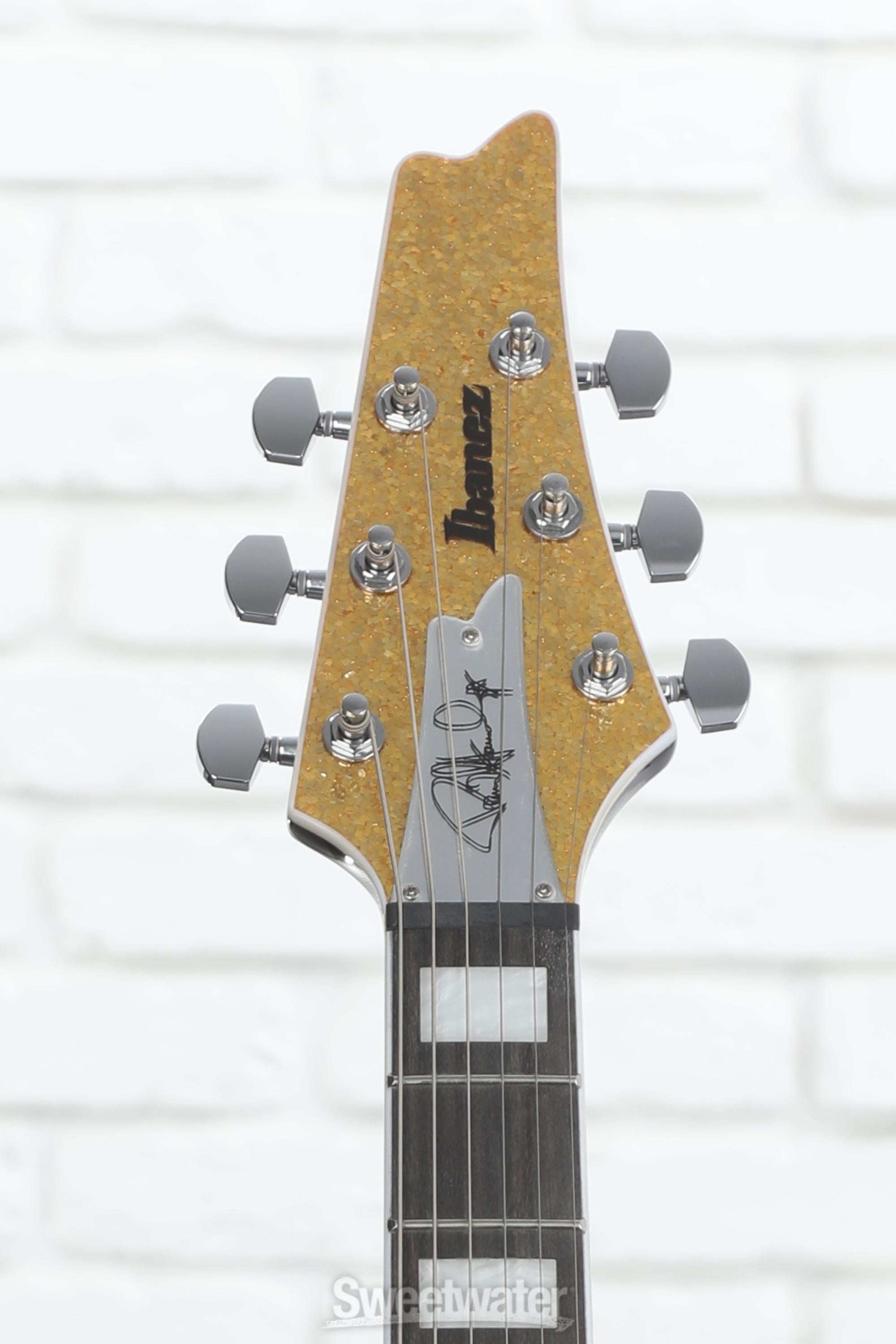 Ibanez Paul Stanley Signature PS60 Electric Guitar - Gold Sparkle ...