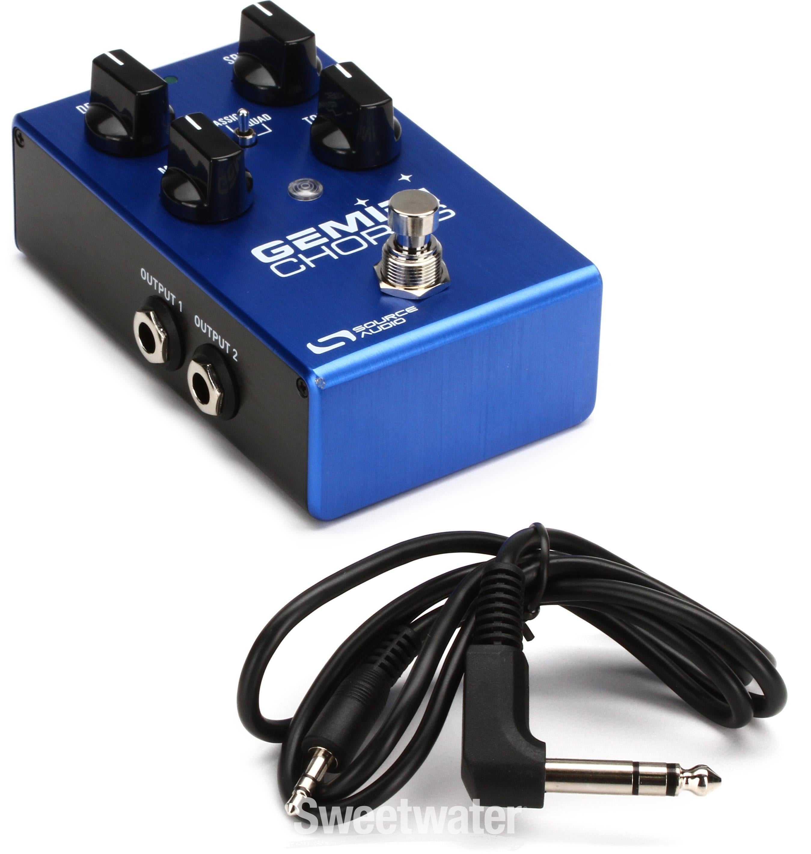 Source Audio Gemini Chorus ギターエフェクター Source Audio Gemini Chorus Pedal | Sweetwater