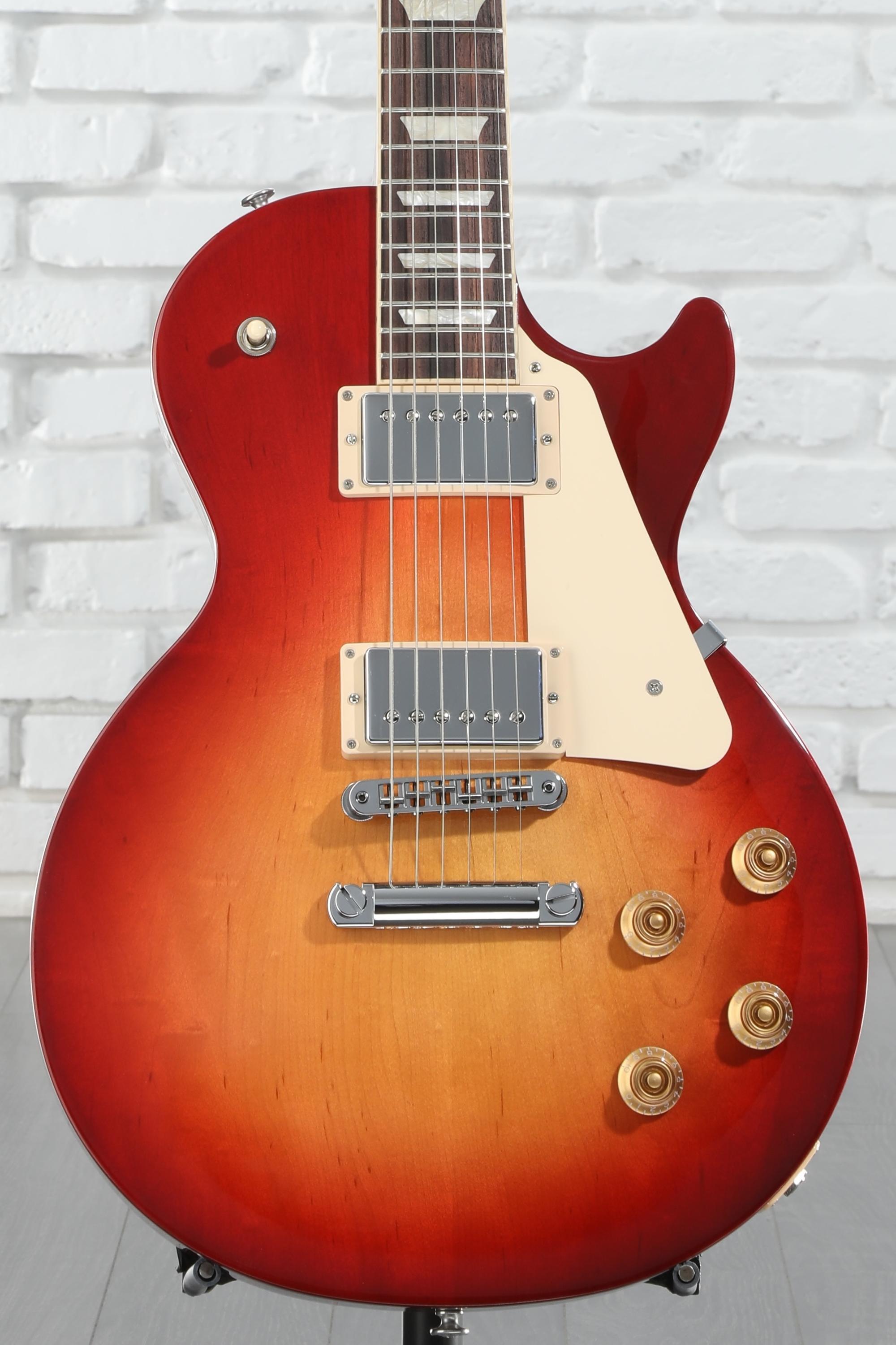 スーパーセール 目玉商品 Gibson Les Paul Studio Electric Guitar - Cherry Sunburst ギター