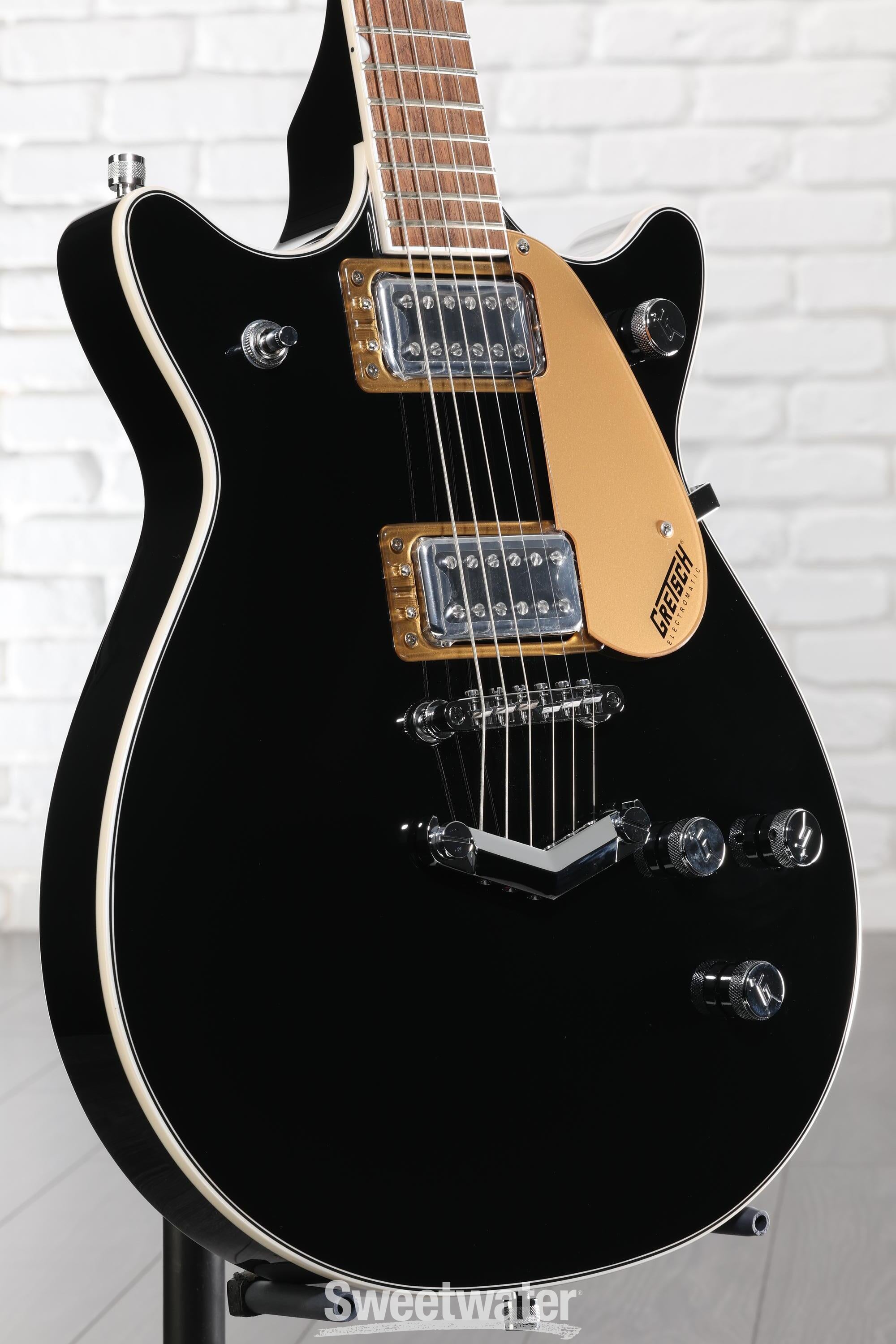 Gretsch G5222 Electromatic Double Jet BT Electric Guitar - Black