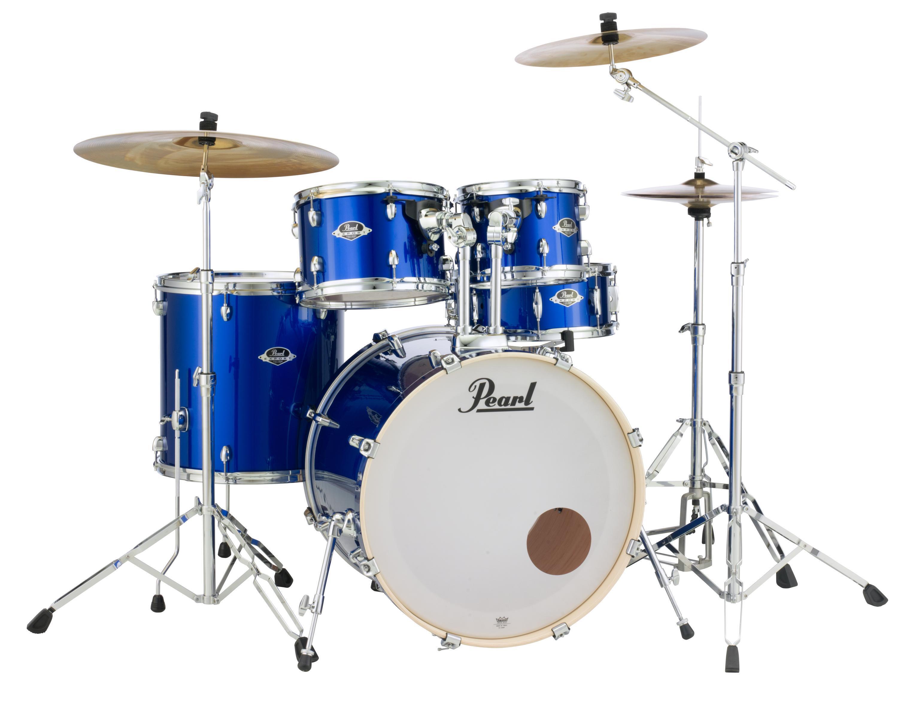 Pearl Export EXX725S/C 5-piece Drum Set with Snare Drum - High Voltage ...