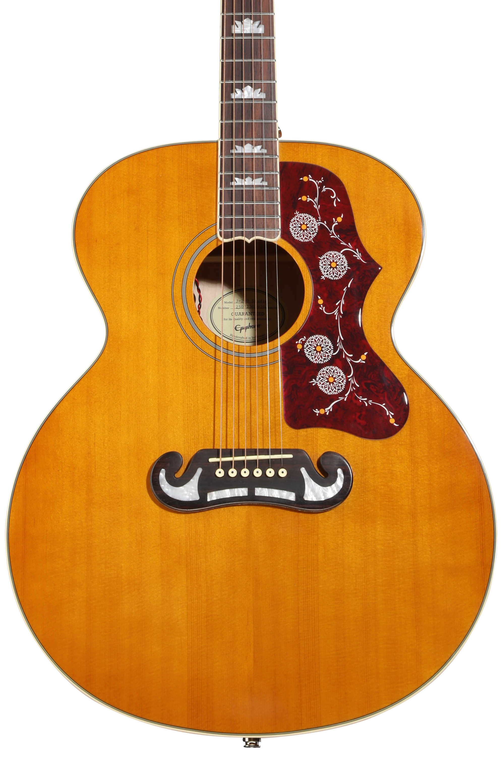 Epiphone FT-350SCE with Min-ETune - Antique Natural | Sweetwater