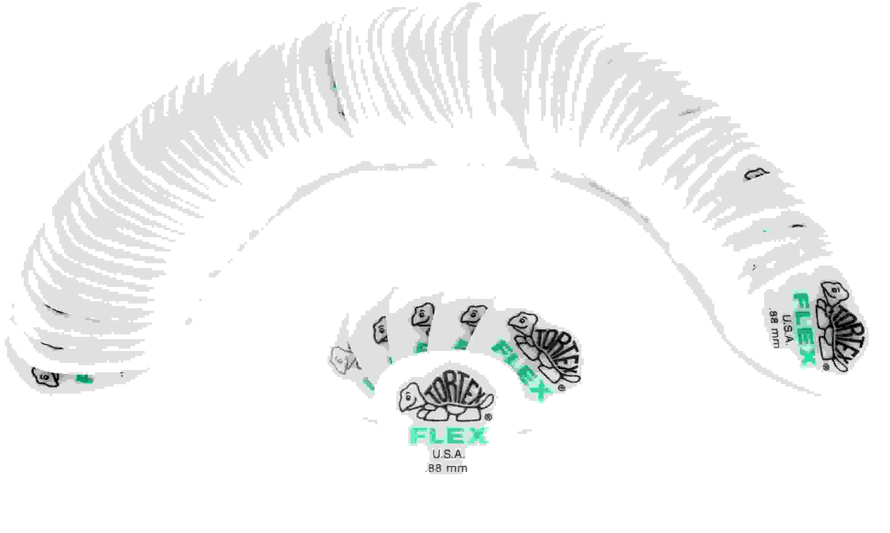 Dunlop Tortex Flex Standard Guitar Picks - .88mm White (72-pack)