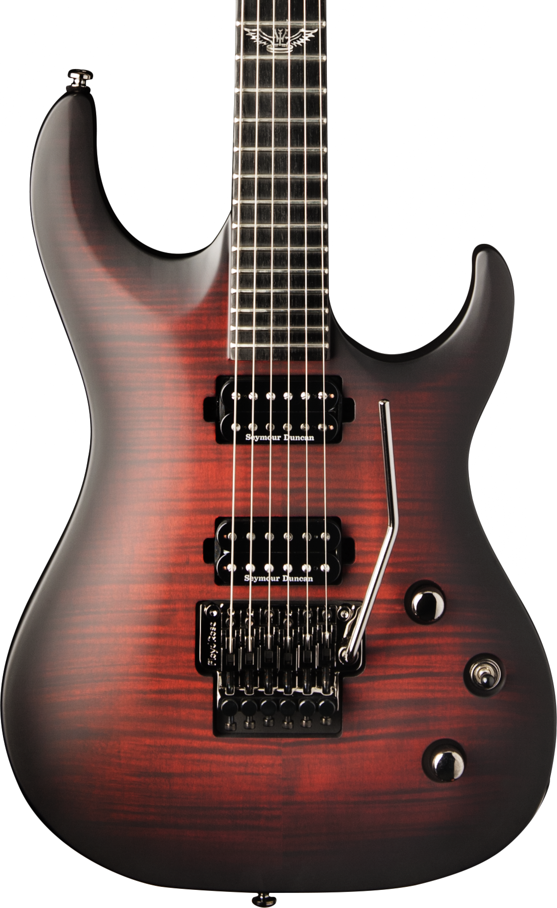 Washburn Parallaxe M20FRF Dent and Scratch - Flame Black Cherry