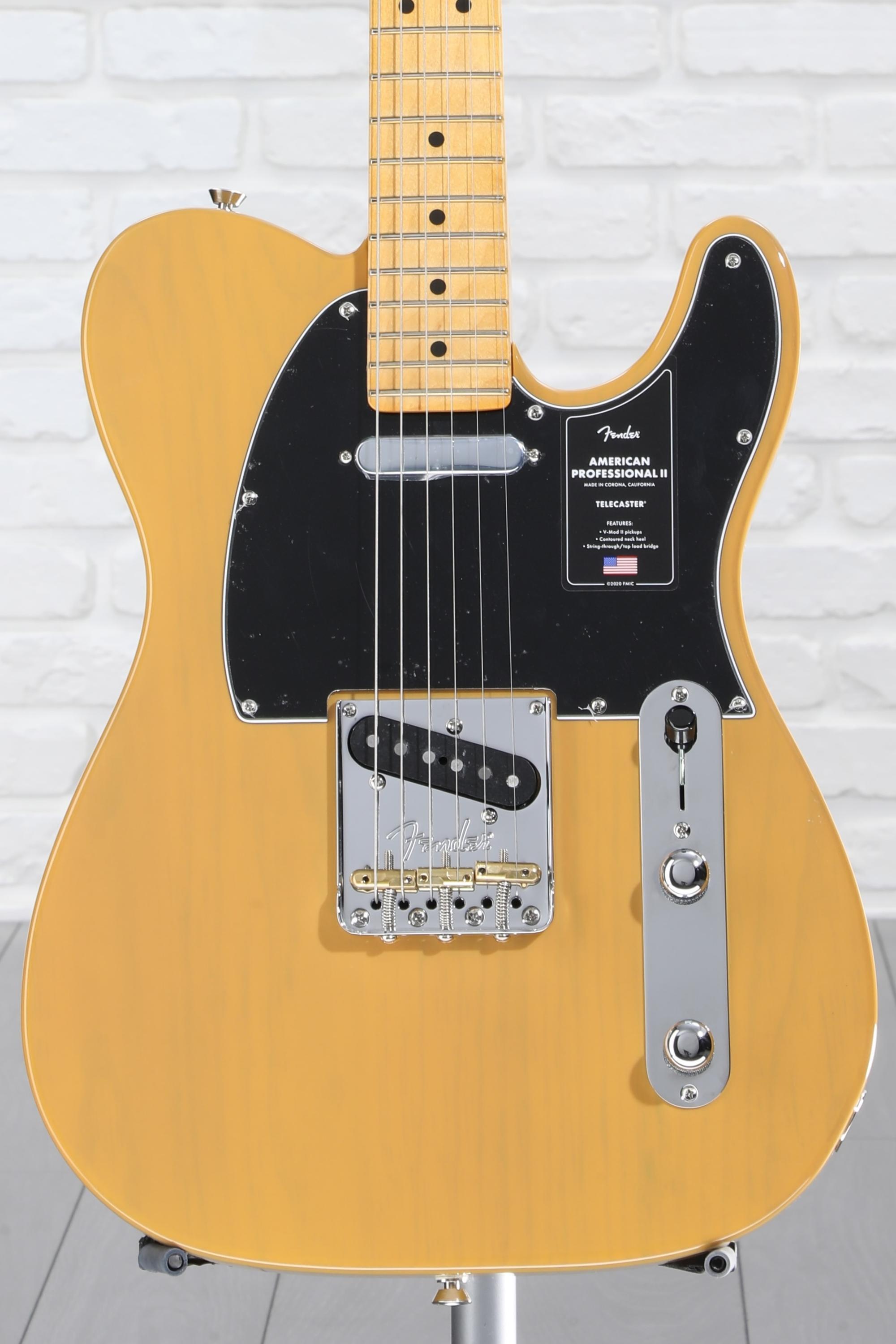 Fender American Professional II Telecaster - Butterscotch Blonde with Maple  Fingerboard