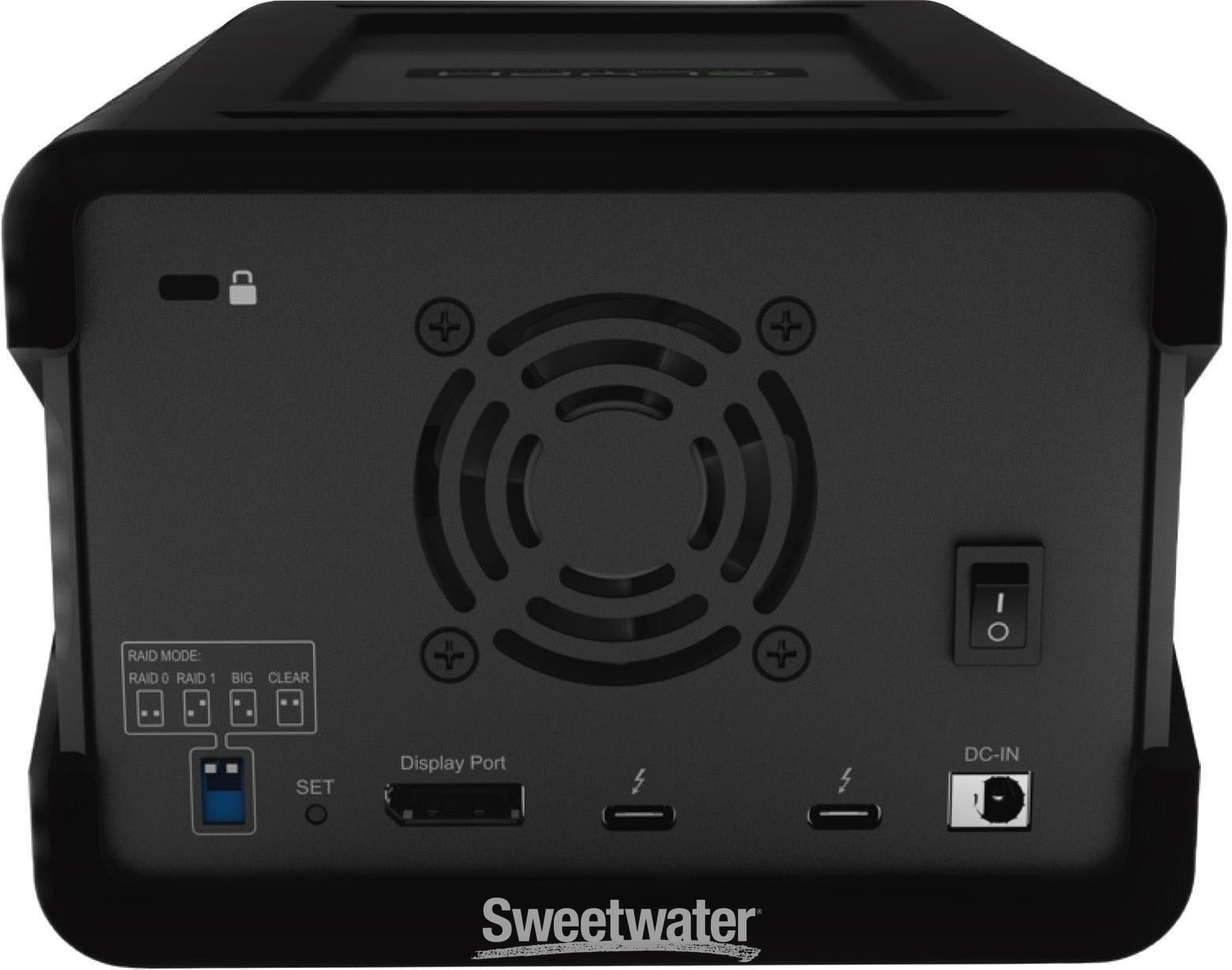 Glyph Blackbox Pro RAID 32TB Thunderbolt 3 Desktop Hard Drive with