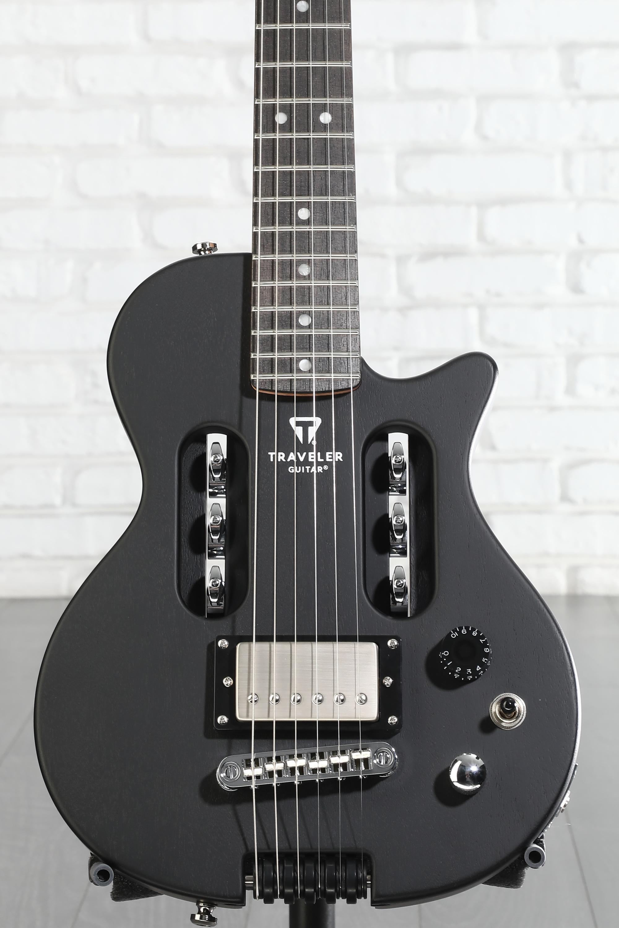 Traveler Guitar EG-1 Mod X Electric Guitar - Black Satin | Sweetwater