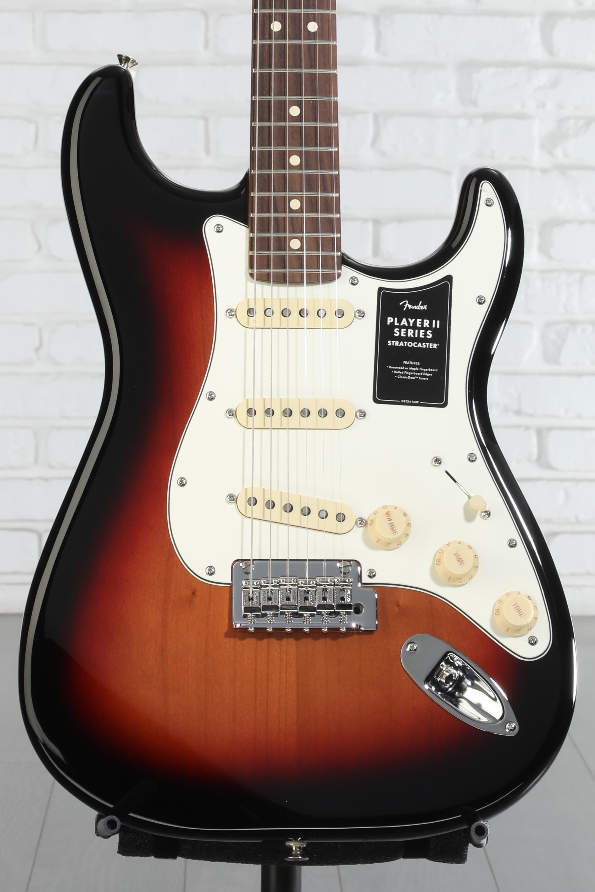 Fender Player II Stratocaster Electric Guitar - 3-color Sunburst