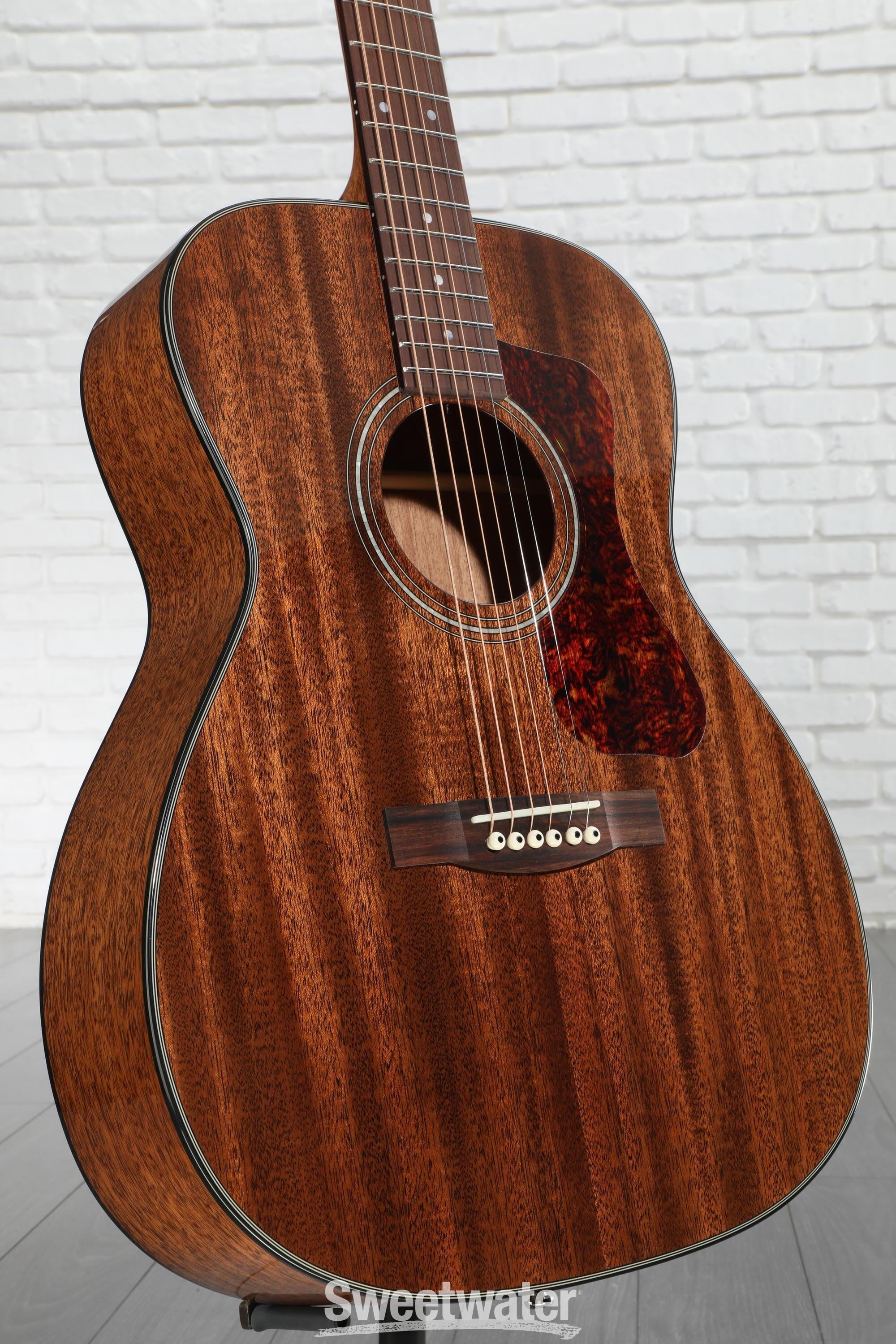 Guild OM-120, Orchestra Acoustic Guitar - Natural | Sweetwater