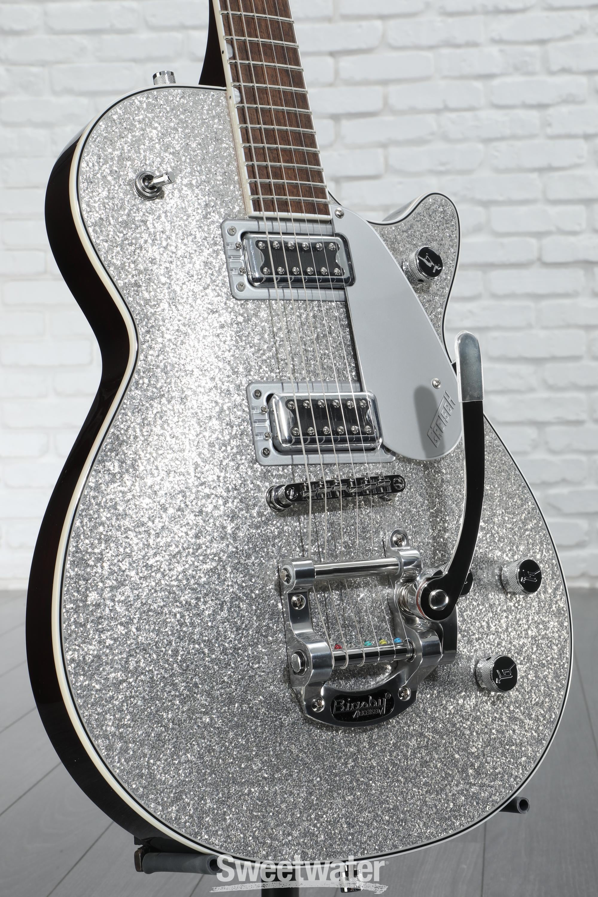 グレッチ　シルバージェット file.14] 1961 Gretsch 6129 Silver Jet Silver Sparkle
